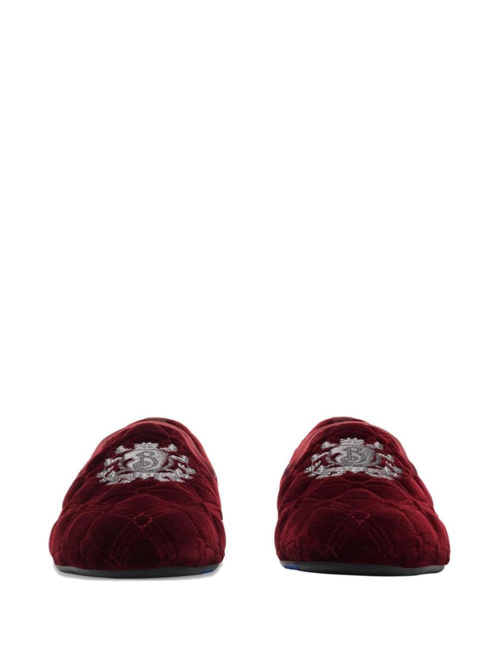 Estate quilted crest loafers - 3