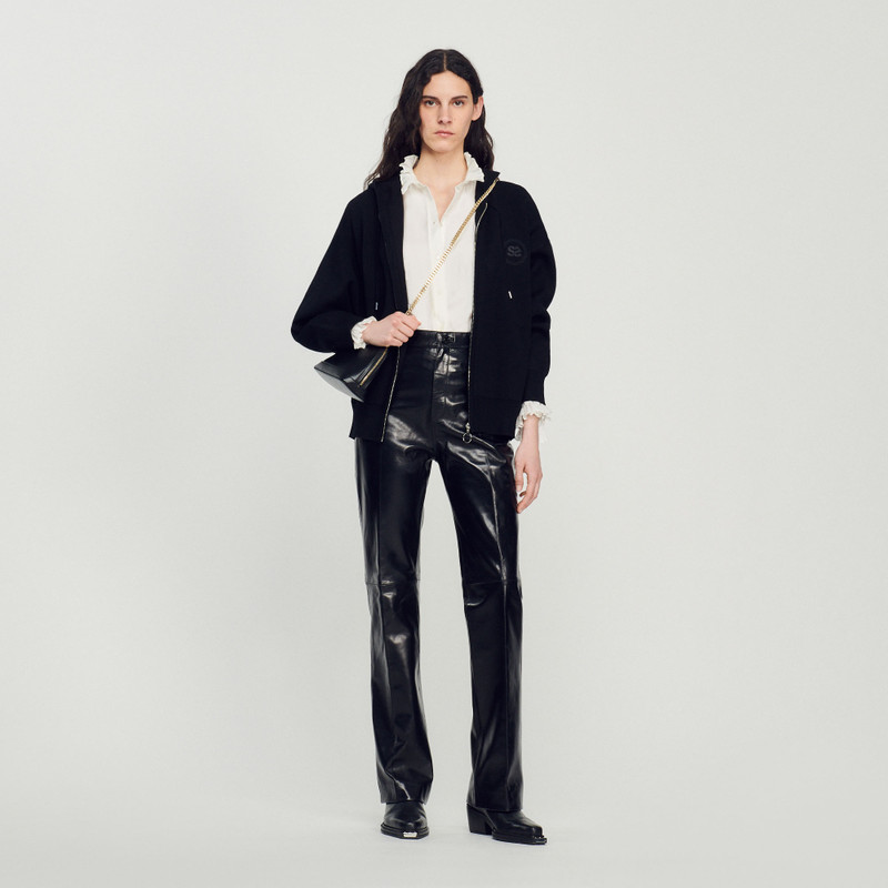 Sandro Leather trousers outlook