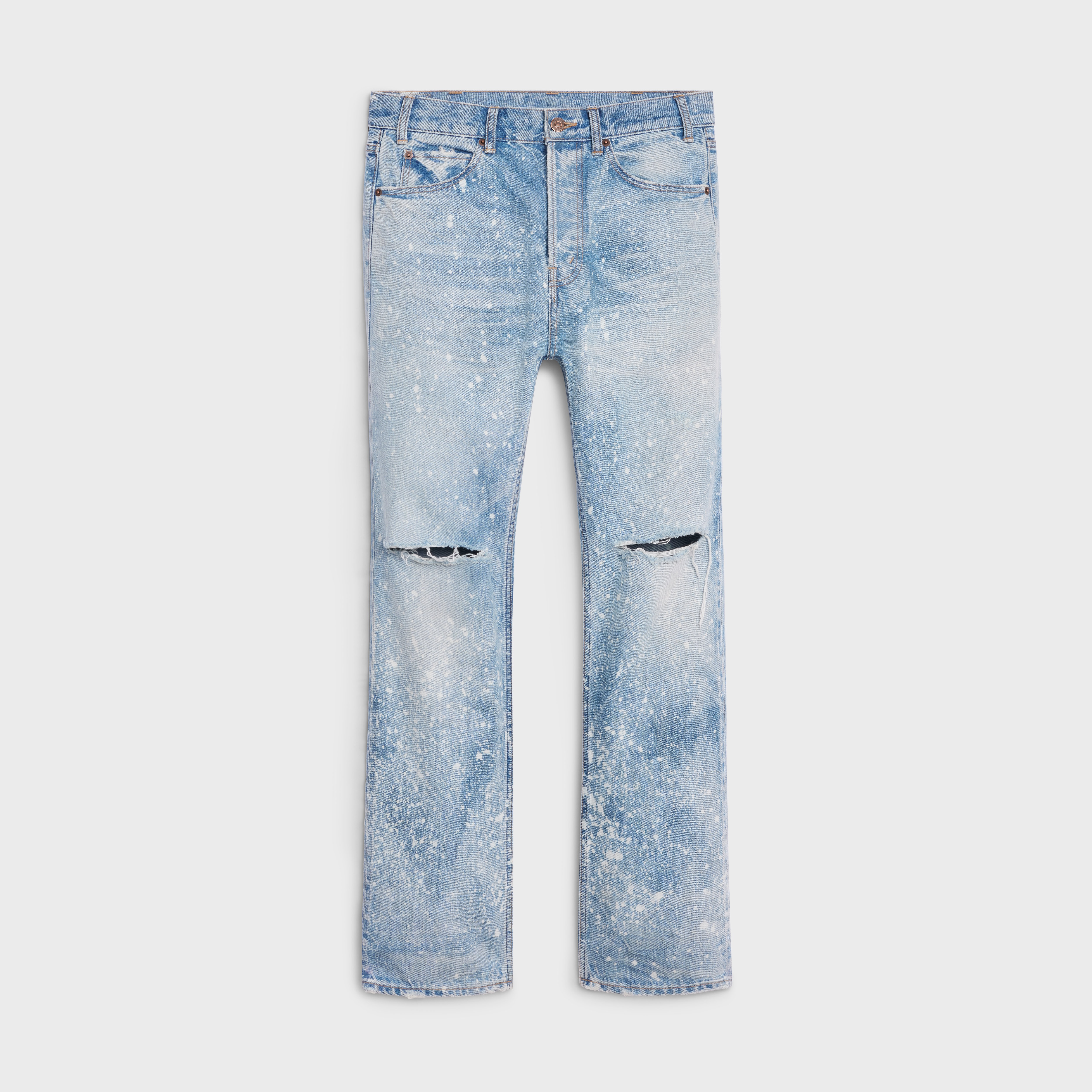 KURT JEANS IN PAINTER WASH DENIM - 1