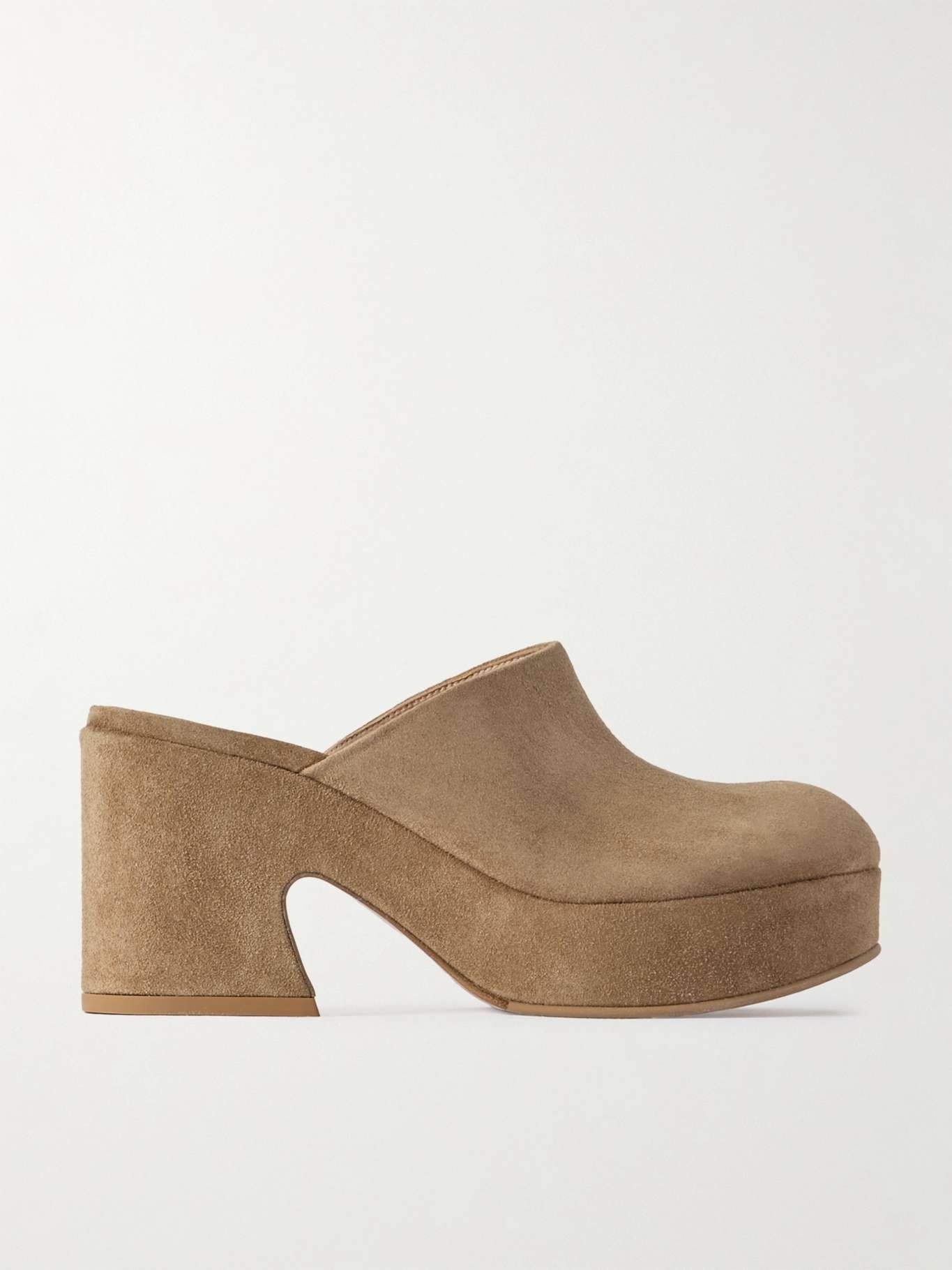 Lyss 55 suede mules - 1