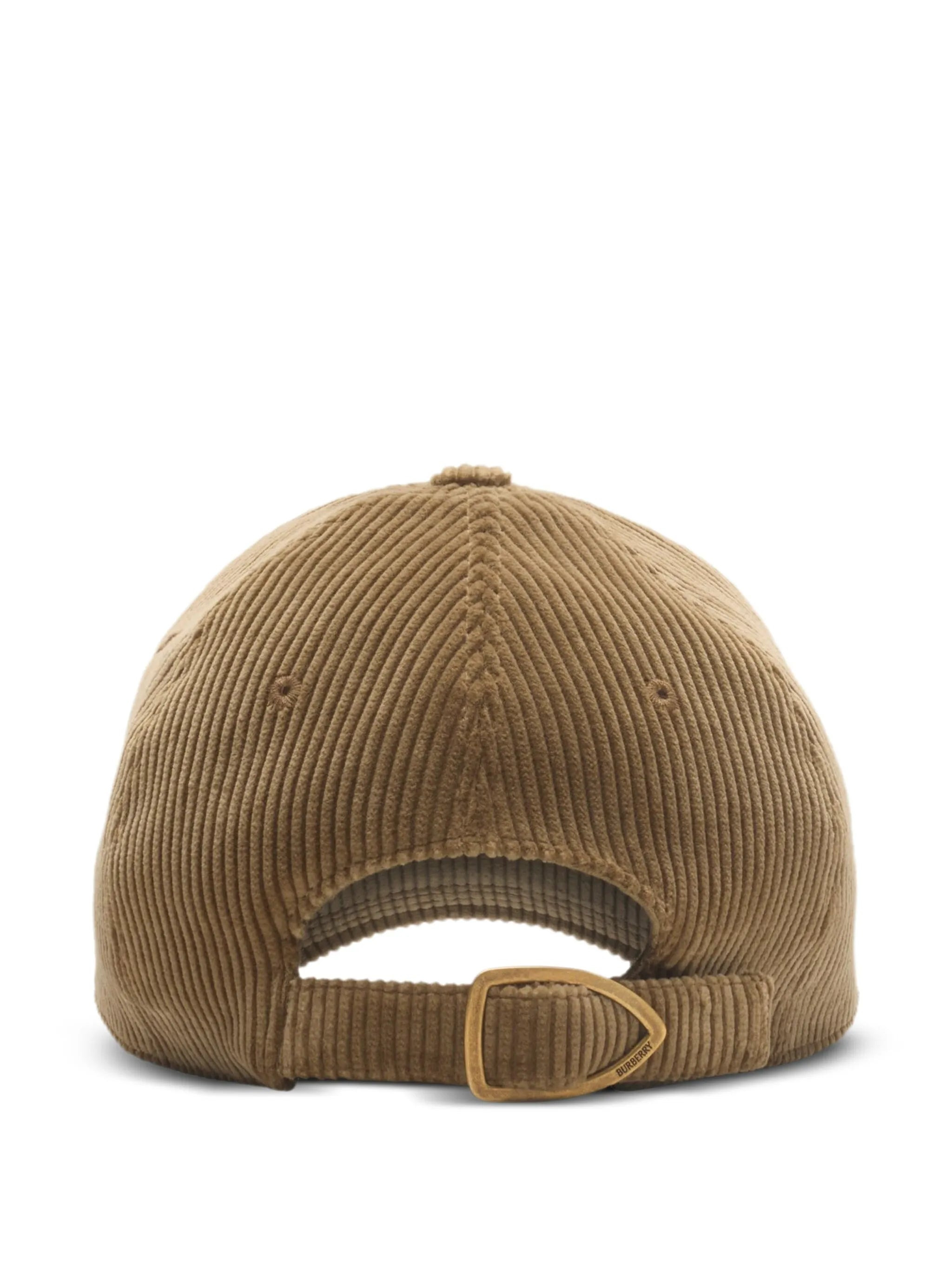 Knight-stamp corduroy baseball cap - 2