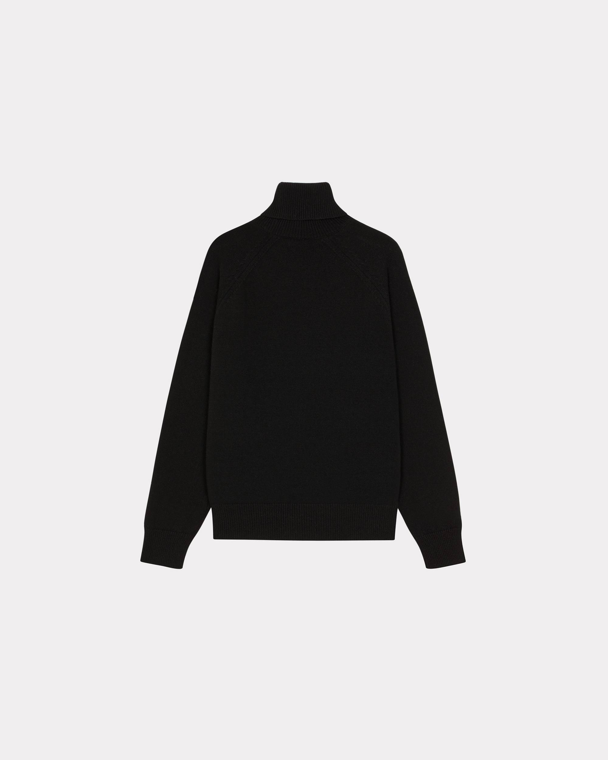 'BOKE FLOWER' Crest roll neck jumper in RWS wool - 2