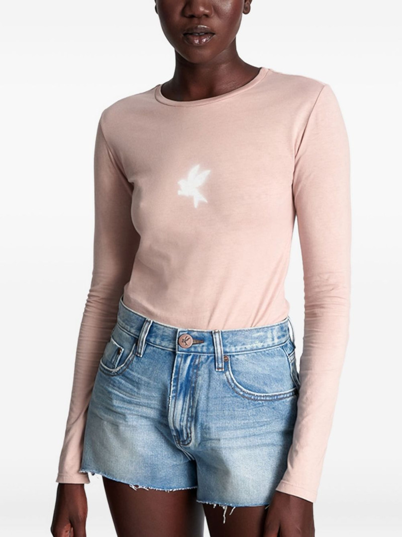 graphic long-sleeved T-shirt 3