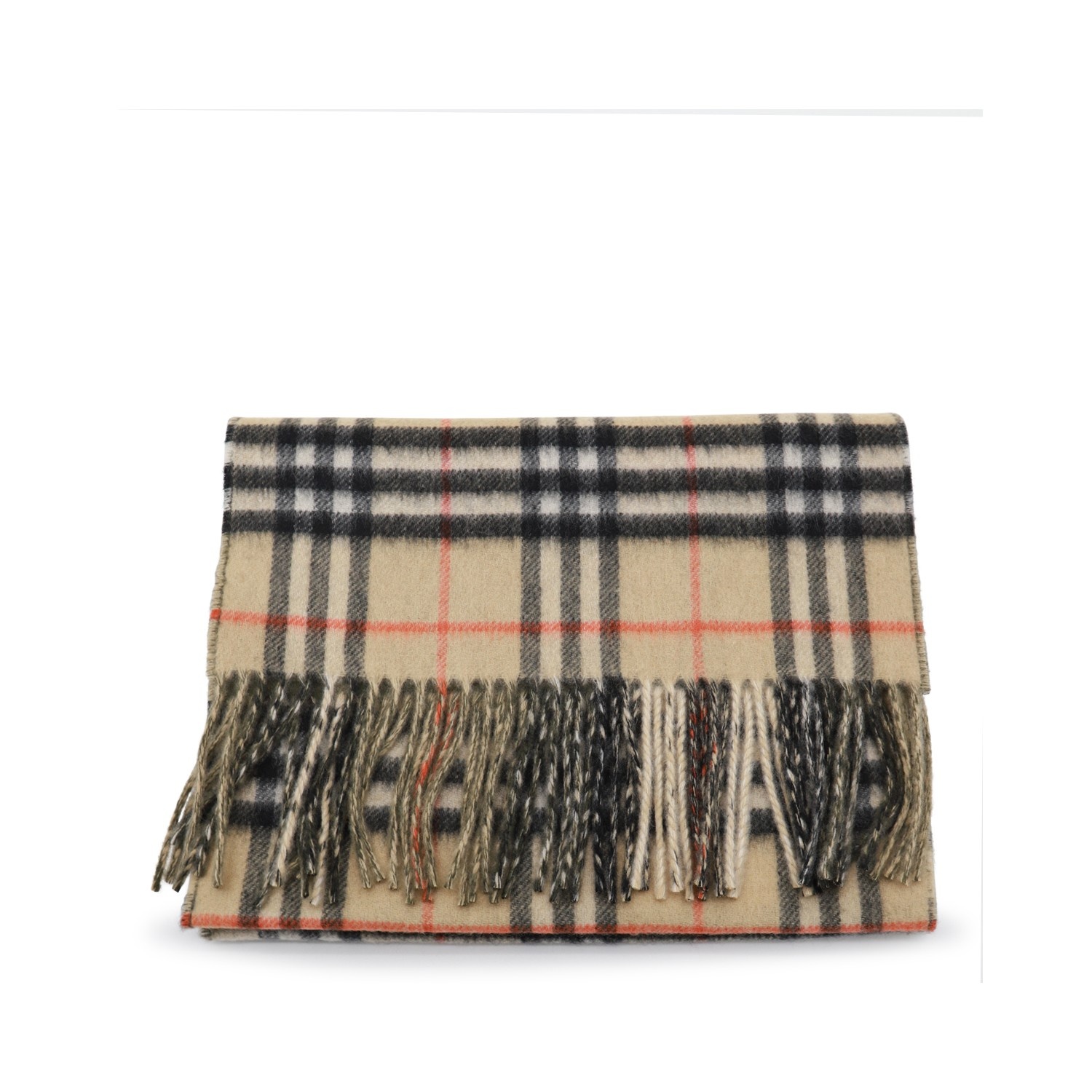 BEIGE WOOL SCARVES - 1