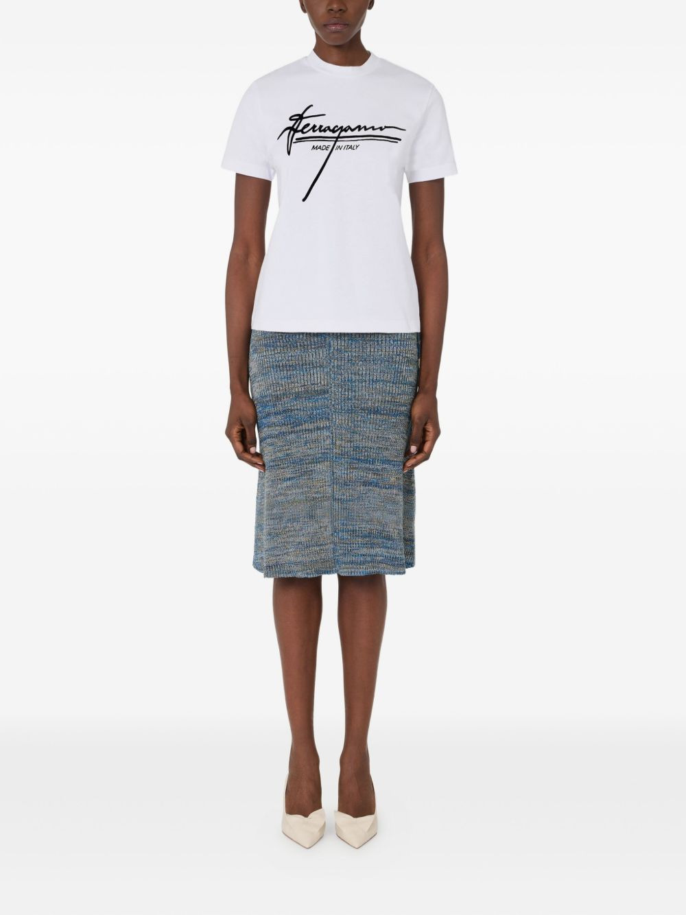 signature-detail T-shirt - 2