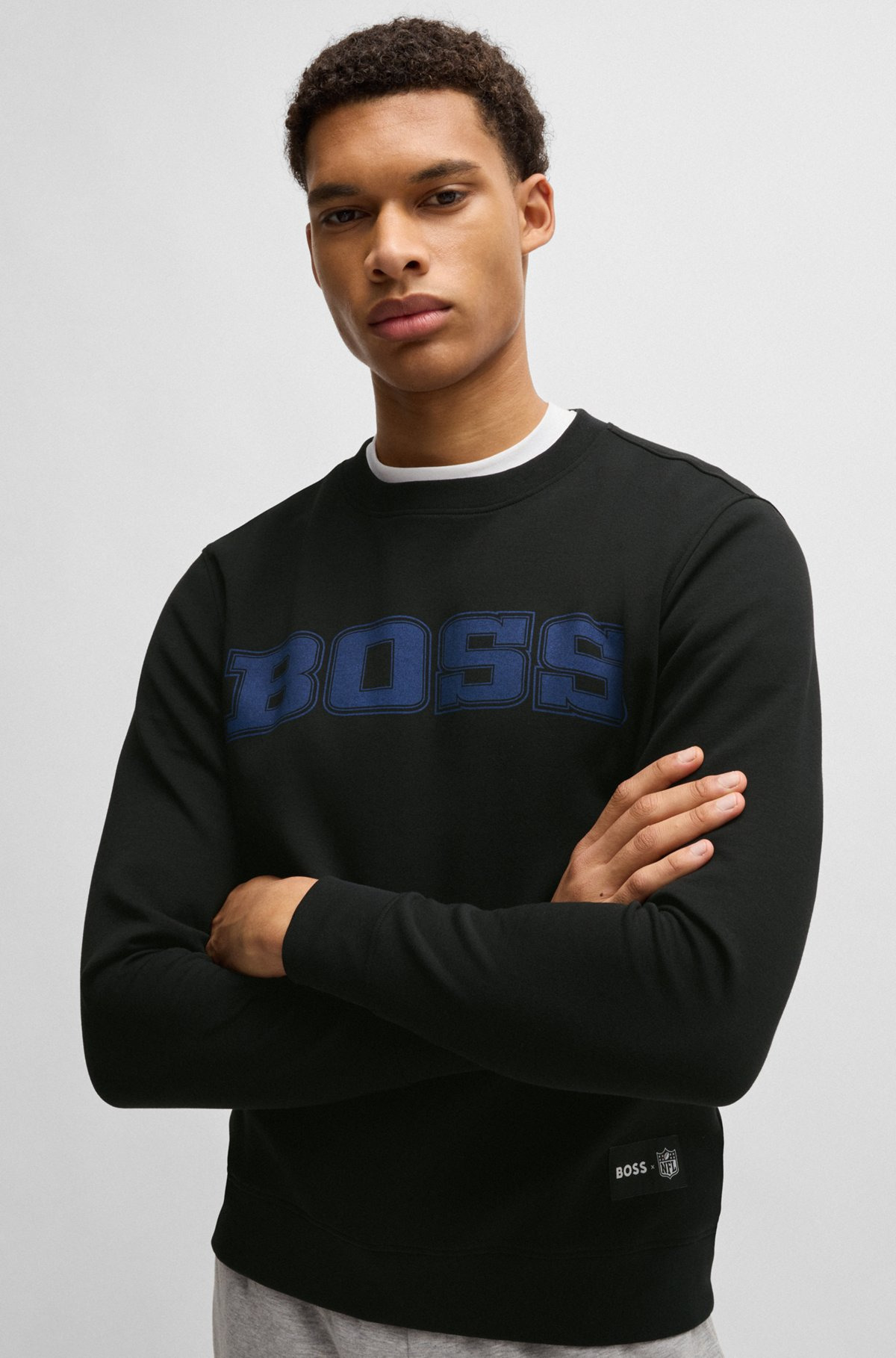 BOSS X NFL REGULAR-FIT SWEATSHIRT WITH SPECIAL BRANDING - 3