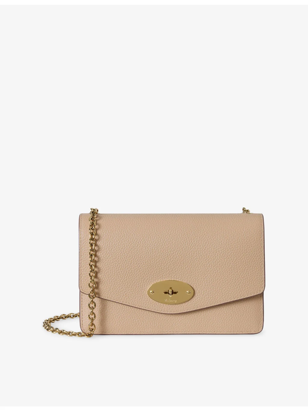 Darley Small Grained-Leather Clutch Bag - 1