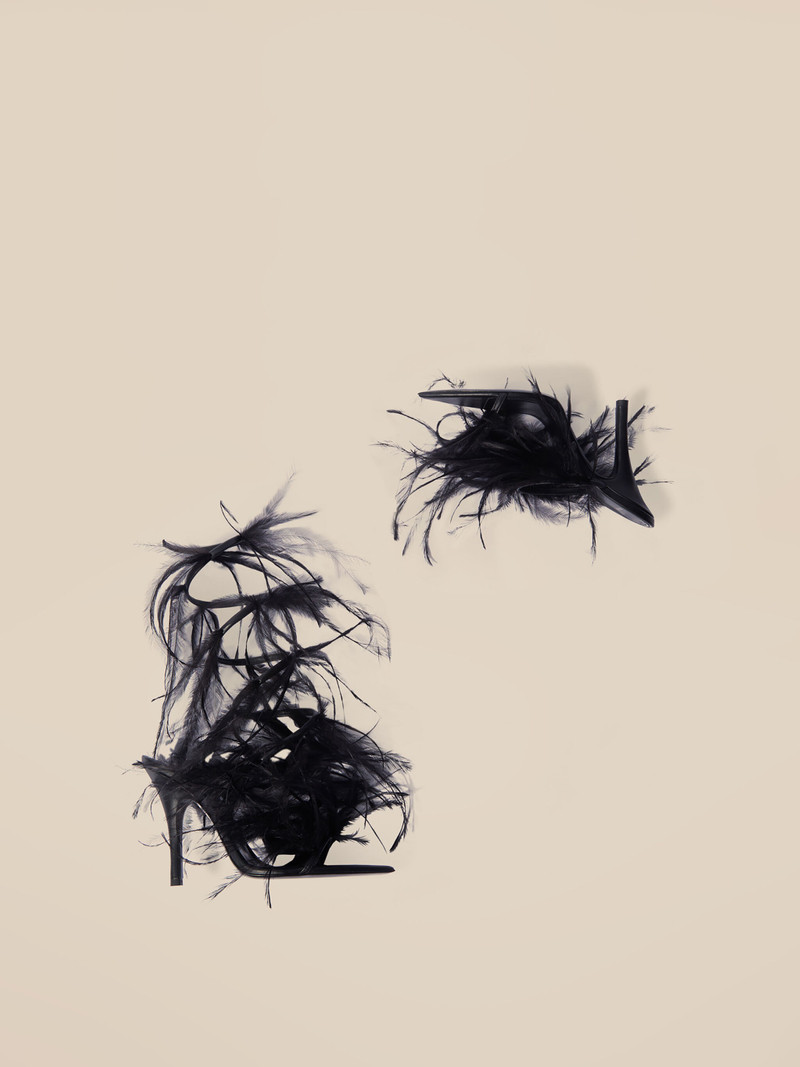 ''JUDY'' SANDAL MISMATCHED BLACK 5