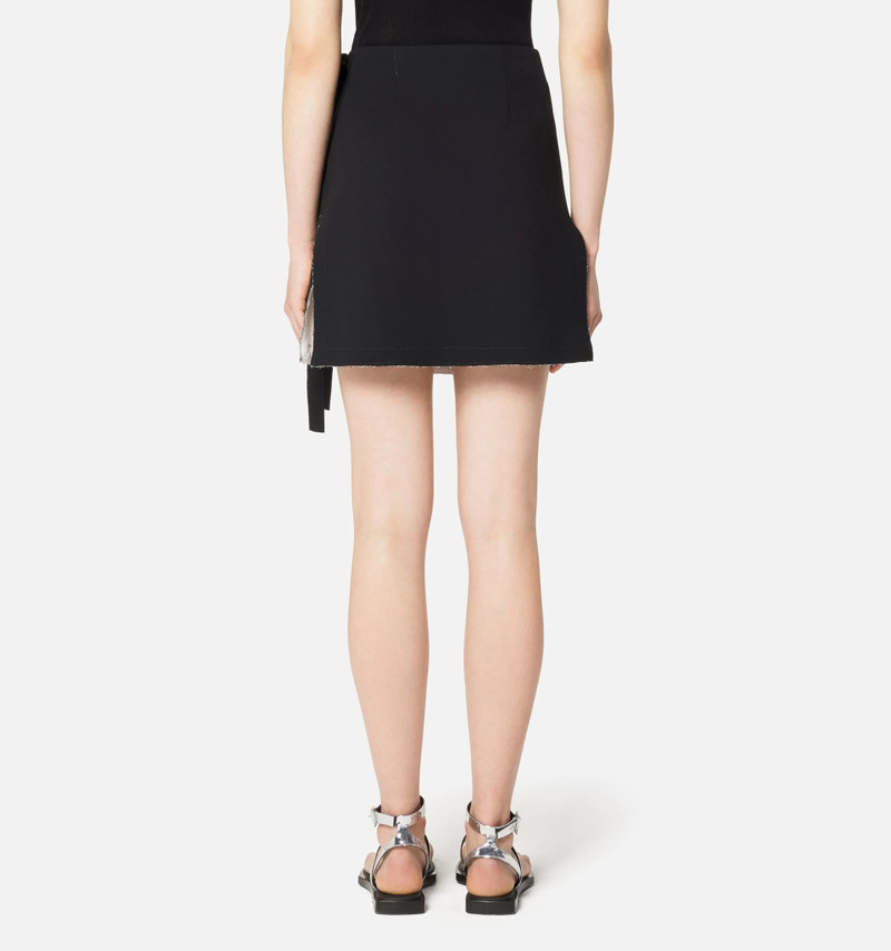 Bicolor Wrap Skirt 6