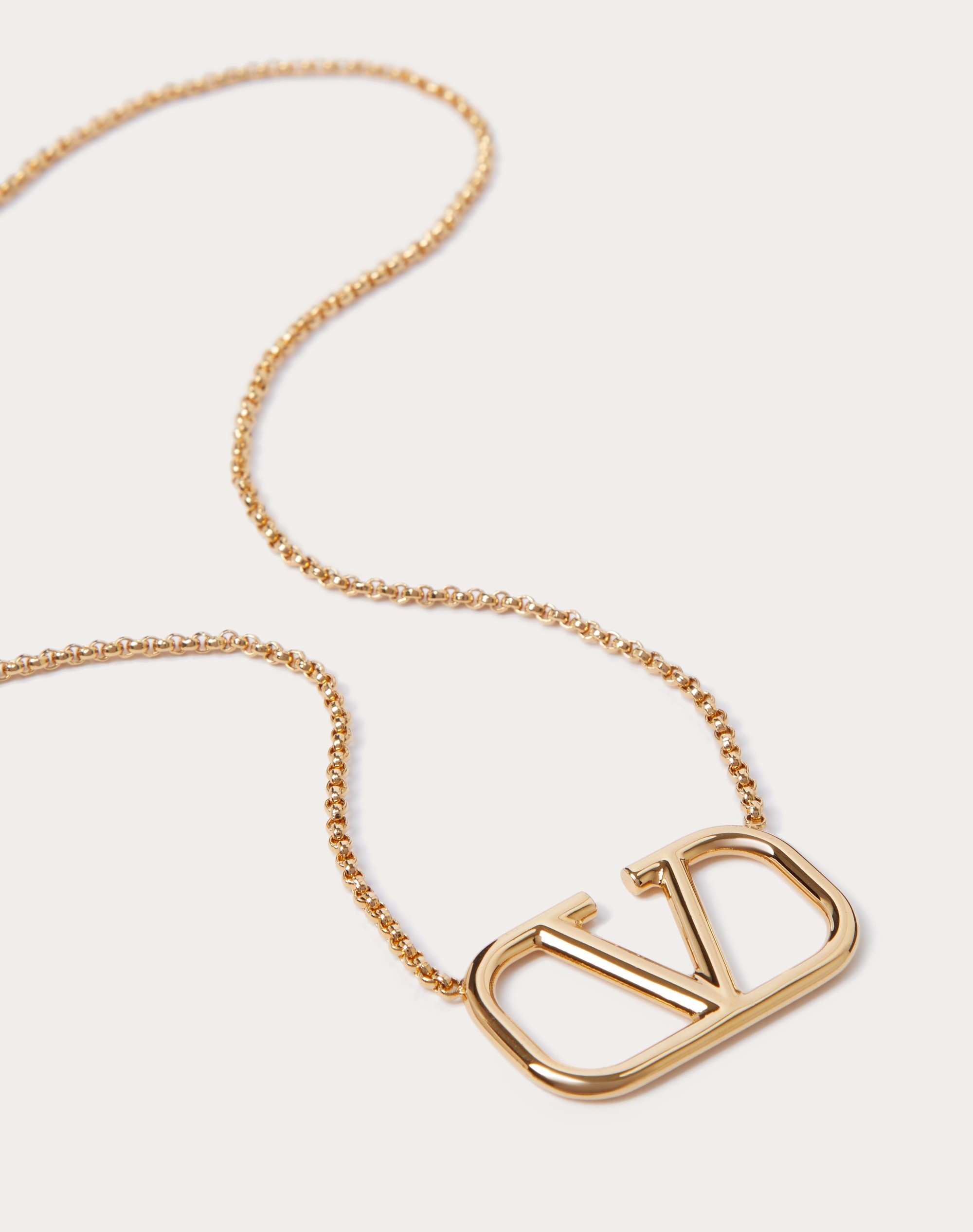 VLOGO SIGNATURE METAL NECKLACE - 2