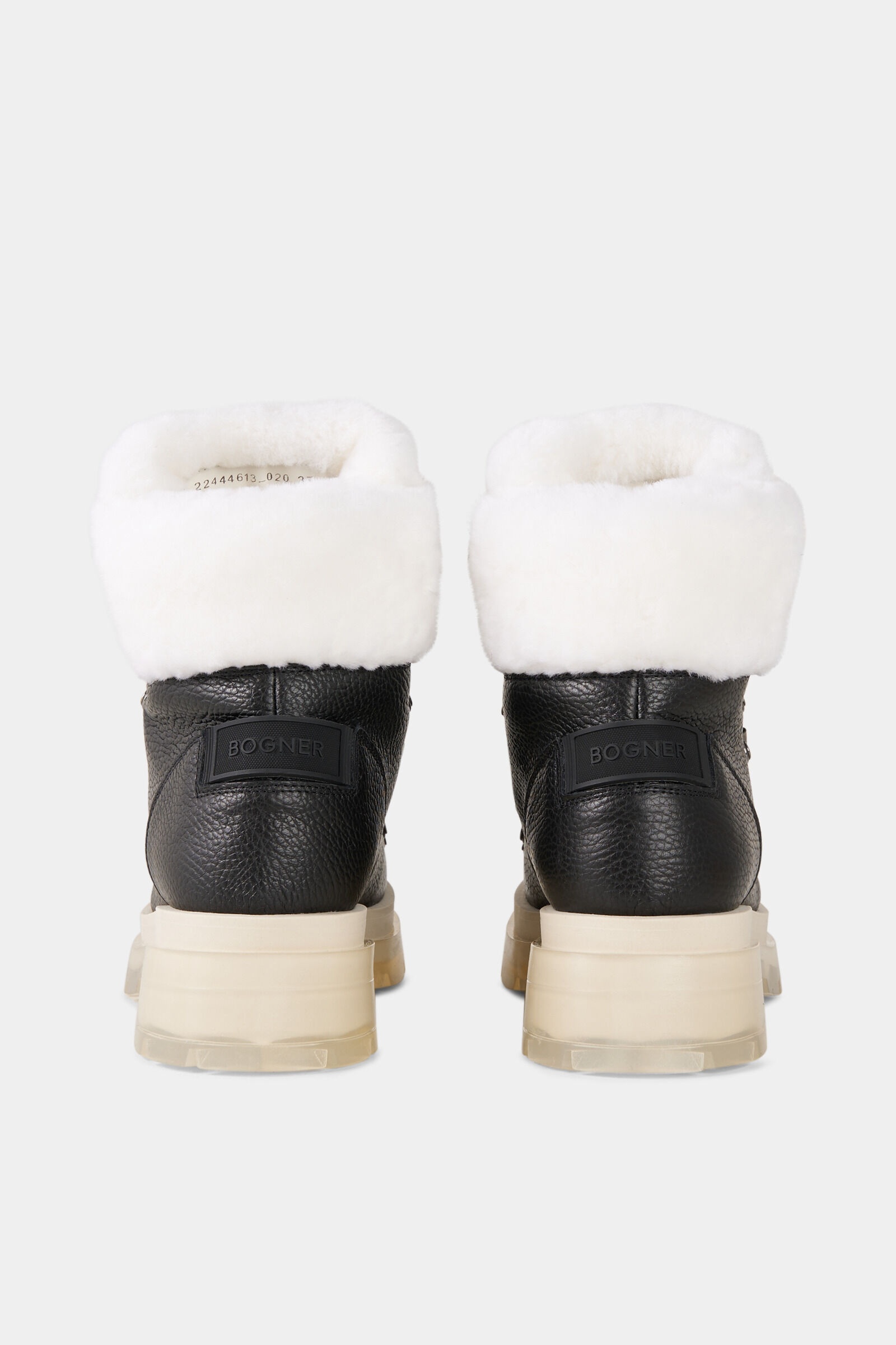 Swansea Mid boots in Black/White - 5