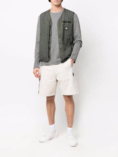 A-COLD-WALL* two-tone panel shorts outlook