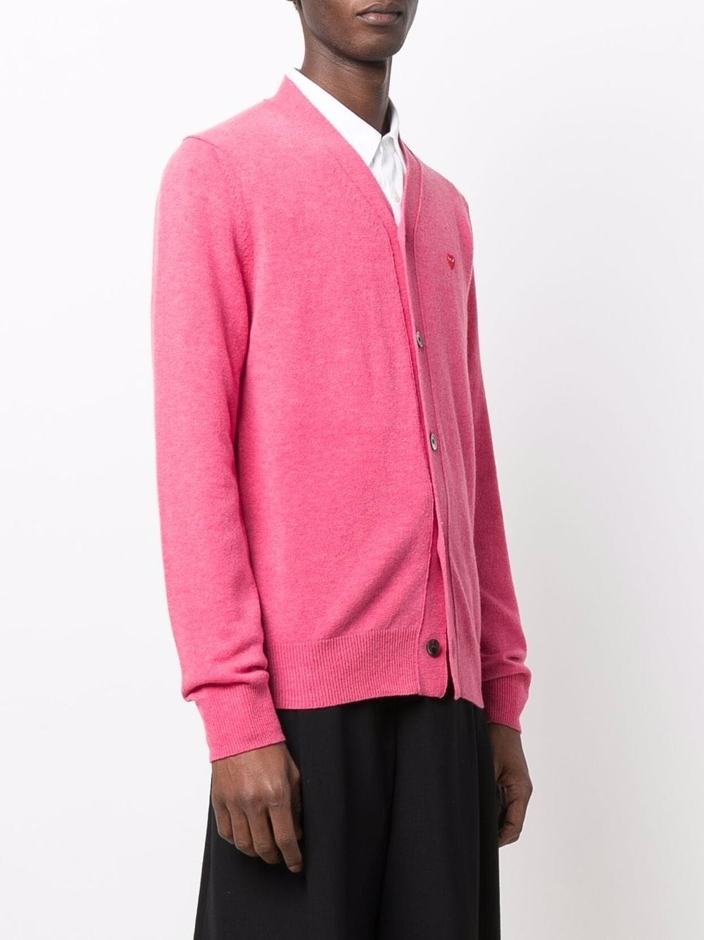 fine-knit wool cardigan - 3