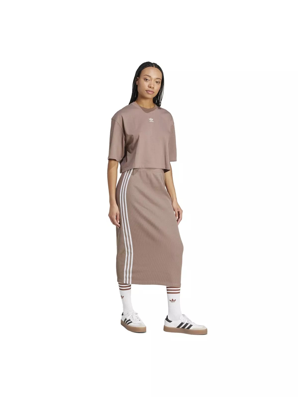 Originals Women's Knit Skirt -Brown - 5