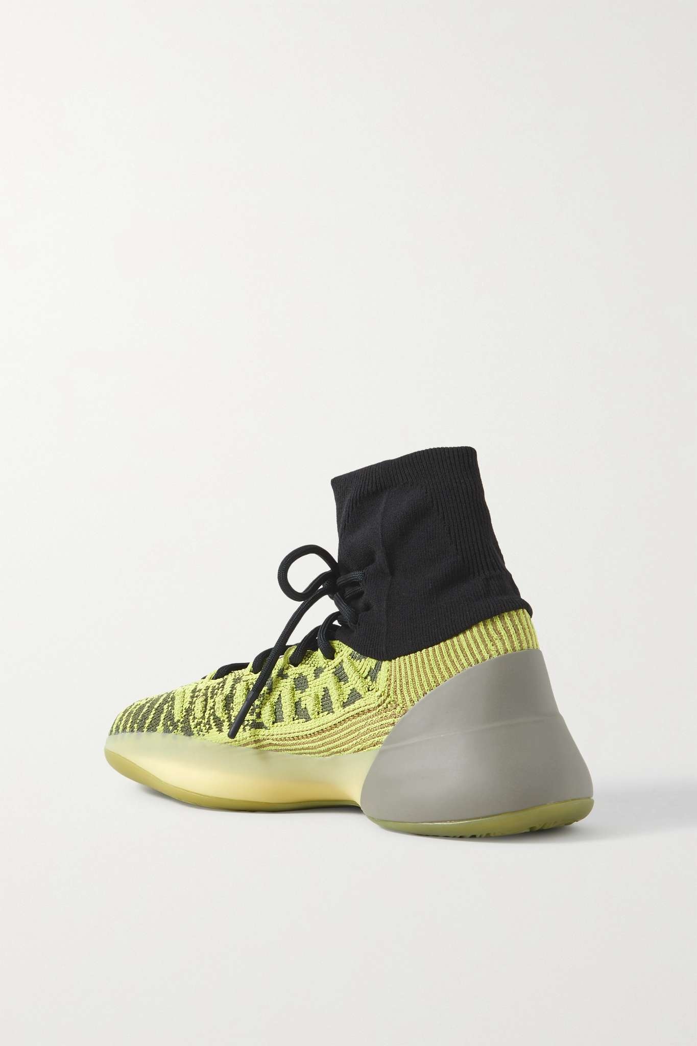 Yeezy BSKTBL rubber-trimmed Primeknit sneakers - 3