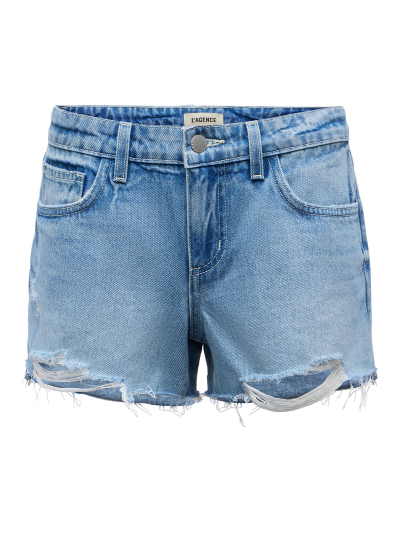 Clark Distressed Denim Short - 1