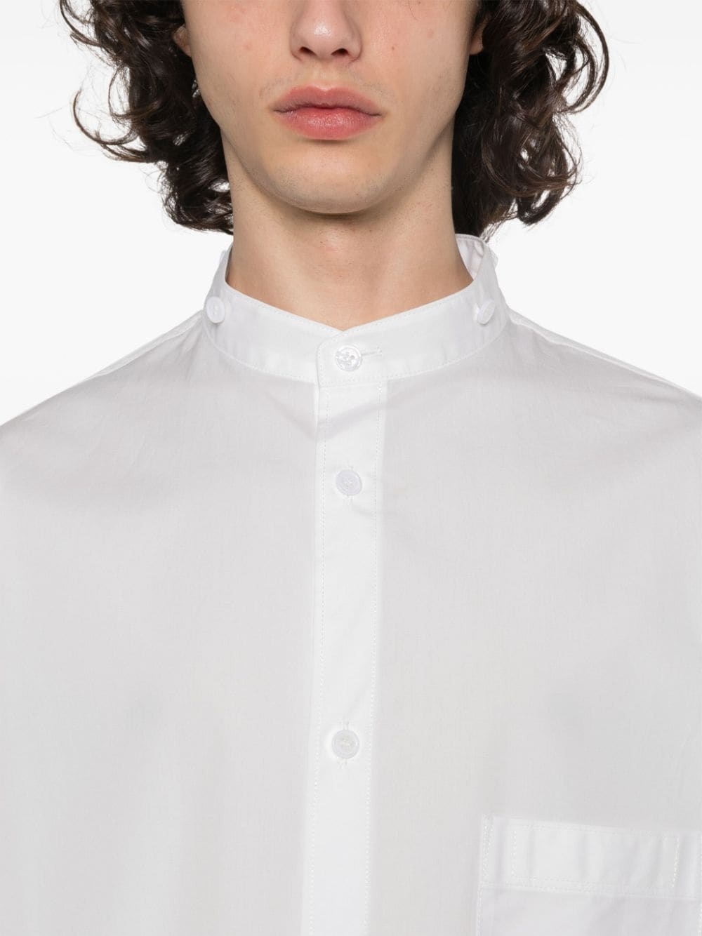 cotton poplin shirt - 6