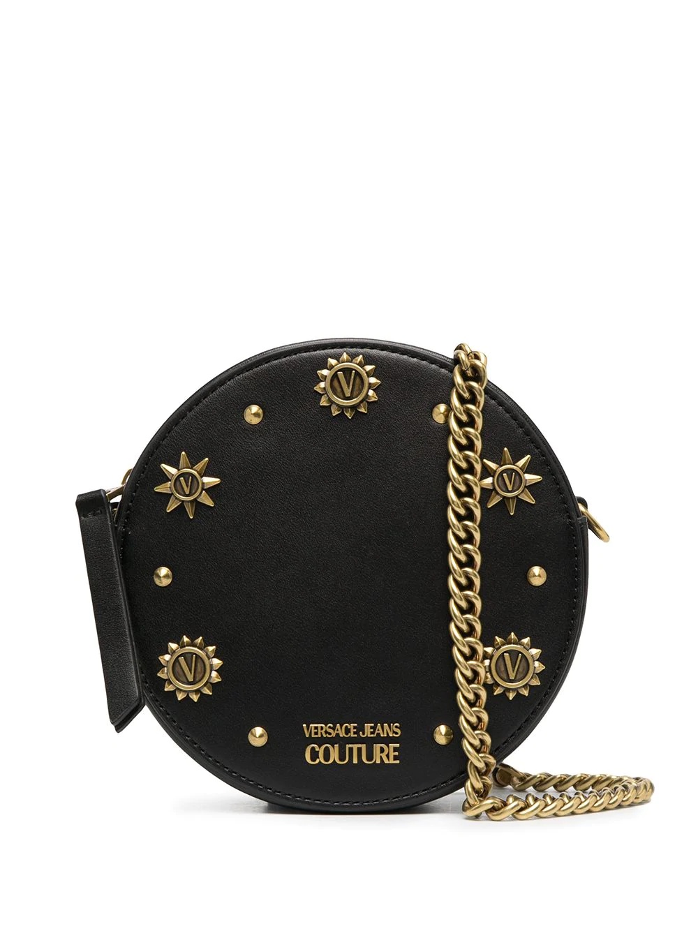 round studded chain clutch - 1