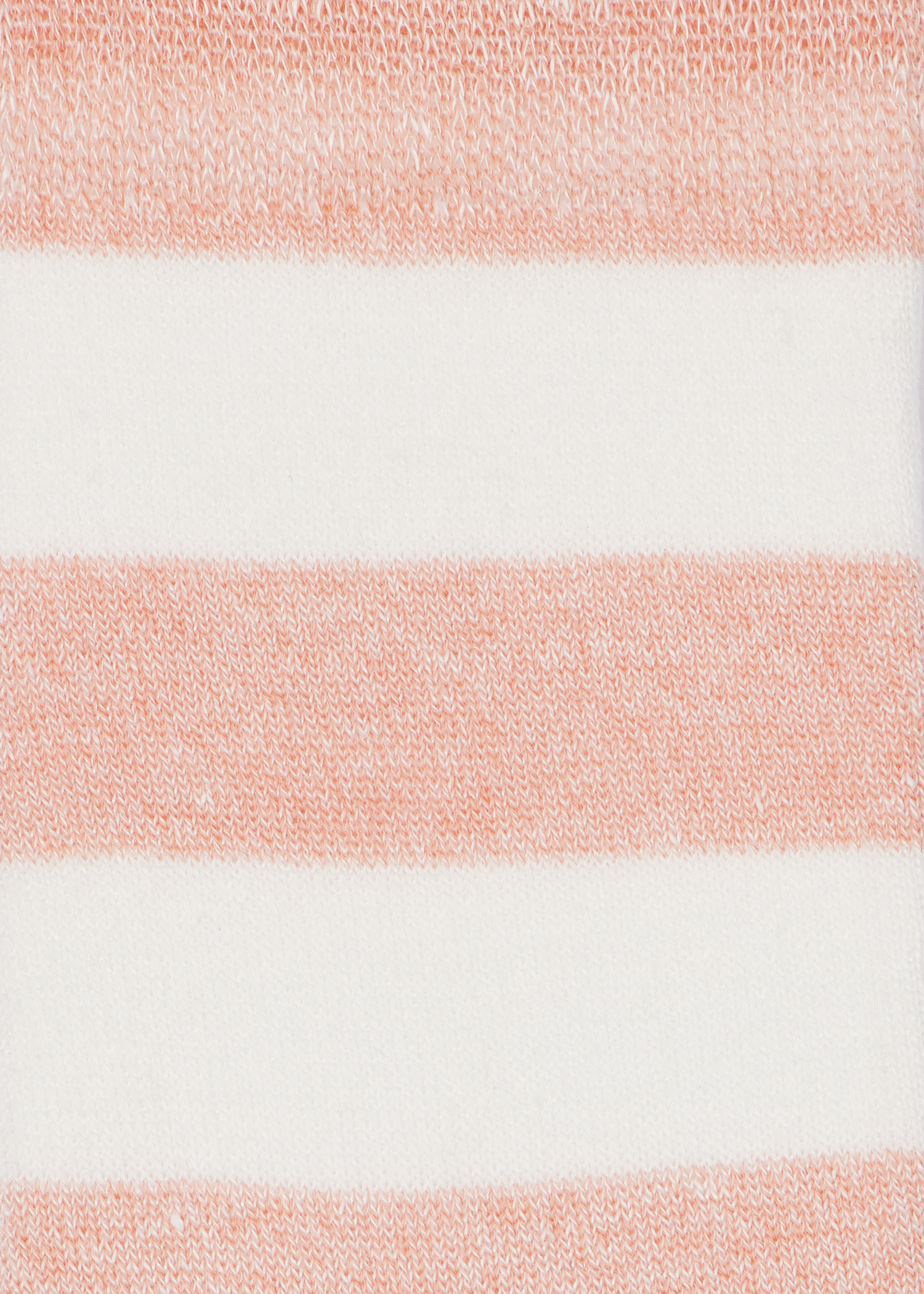 Women's Pink and White Stripe Socks - 3