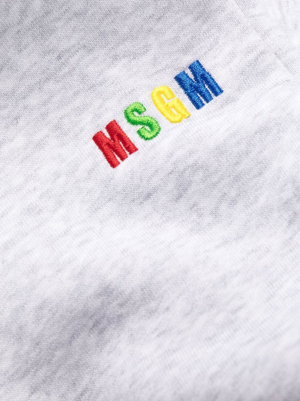 embroidered logo sweatpants - 7