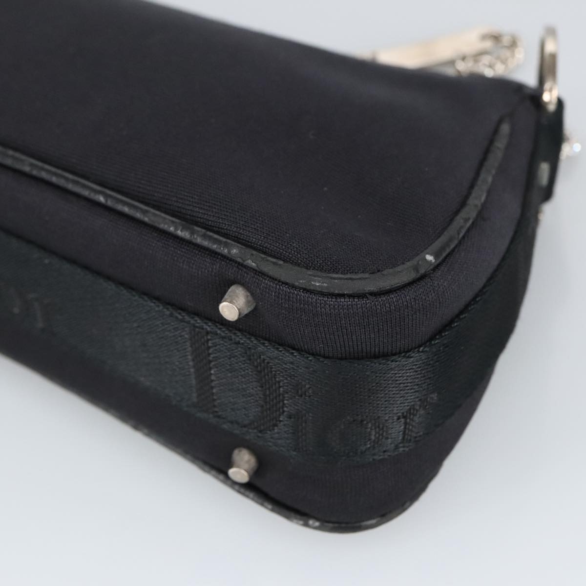 DIOR Hand Bag Canvas Black - 14