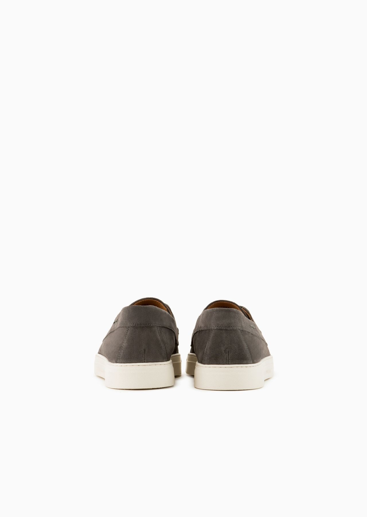 Crust leather boat shoes - 4