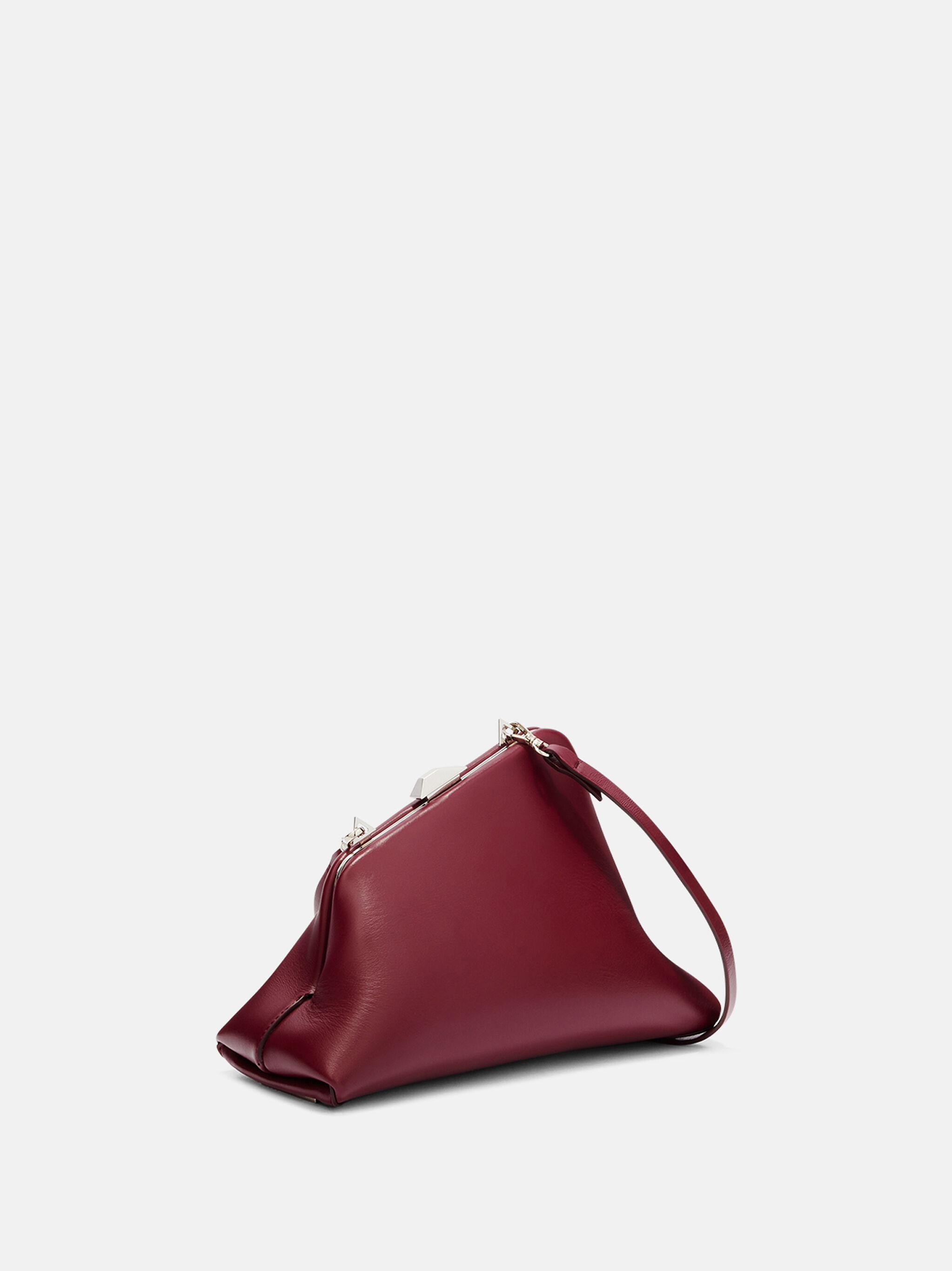 ''DAY OFF  SMALL'' BURGUNDY CLUTCH - 3