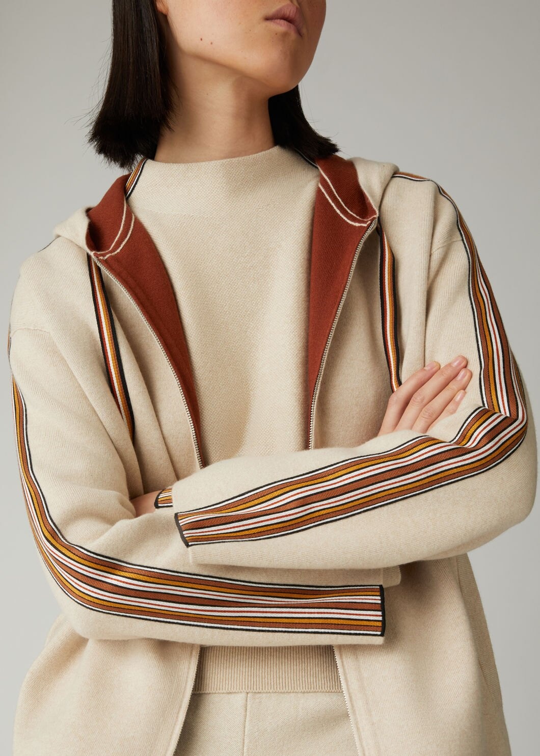 The Suitcase Stripe Bomber Jacket - 5