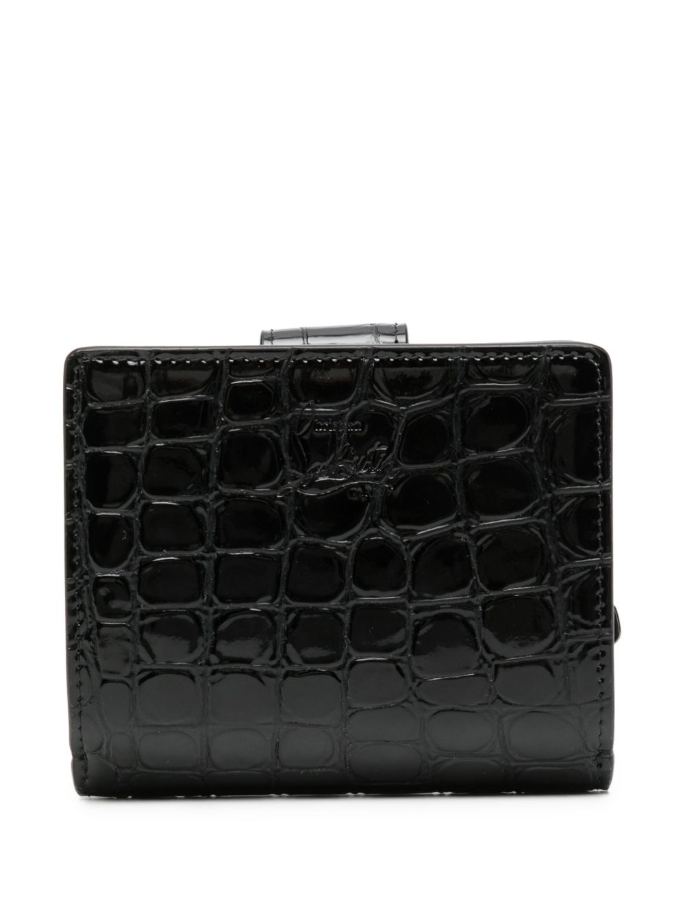 patent leather wallet - 2