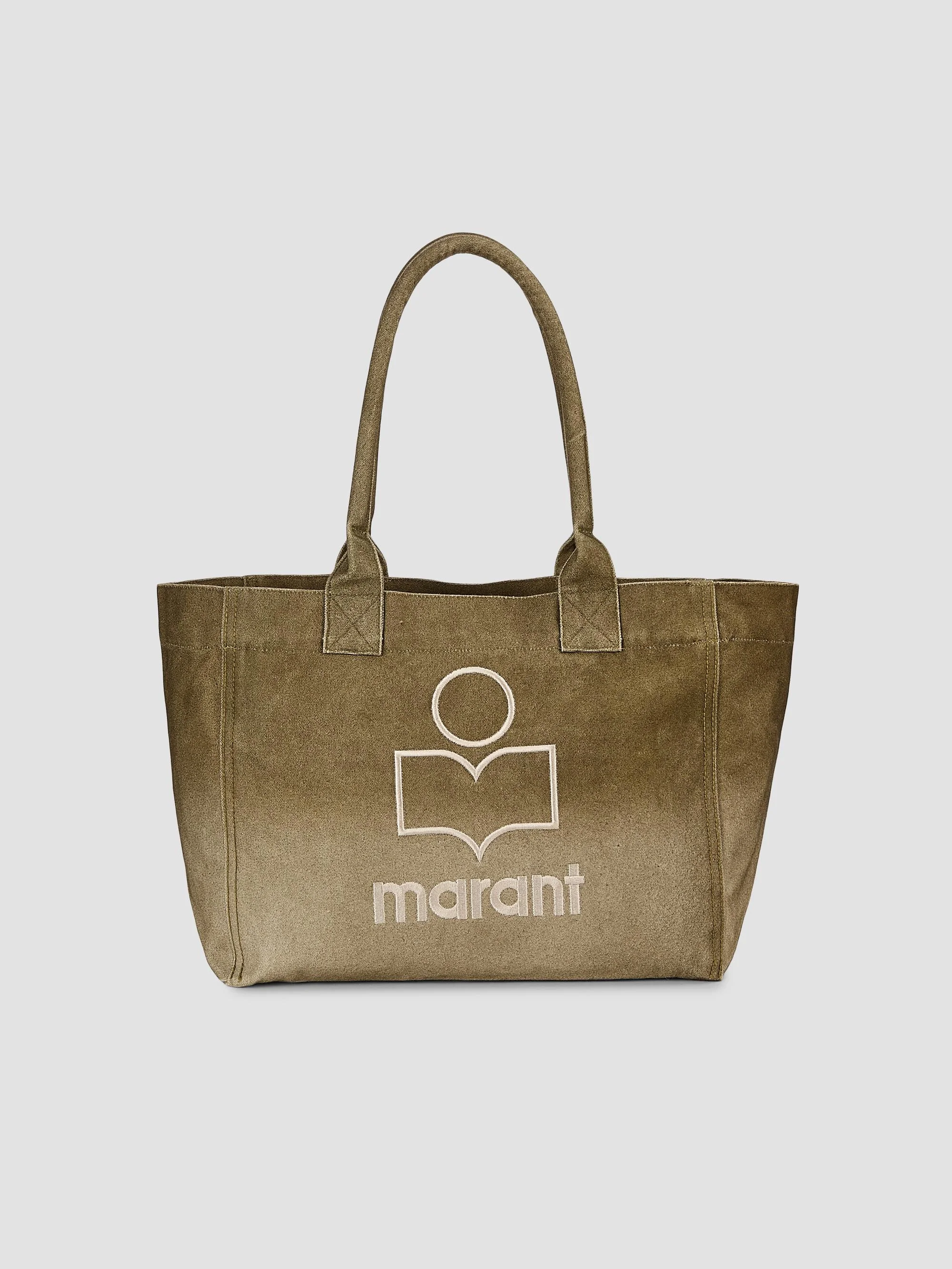 Women's Yenky Small Tote Bag - Dark Khaki - 1