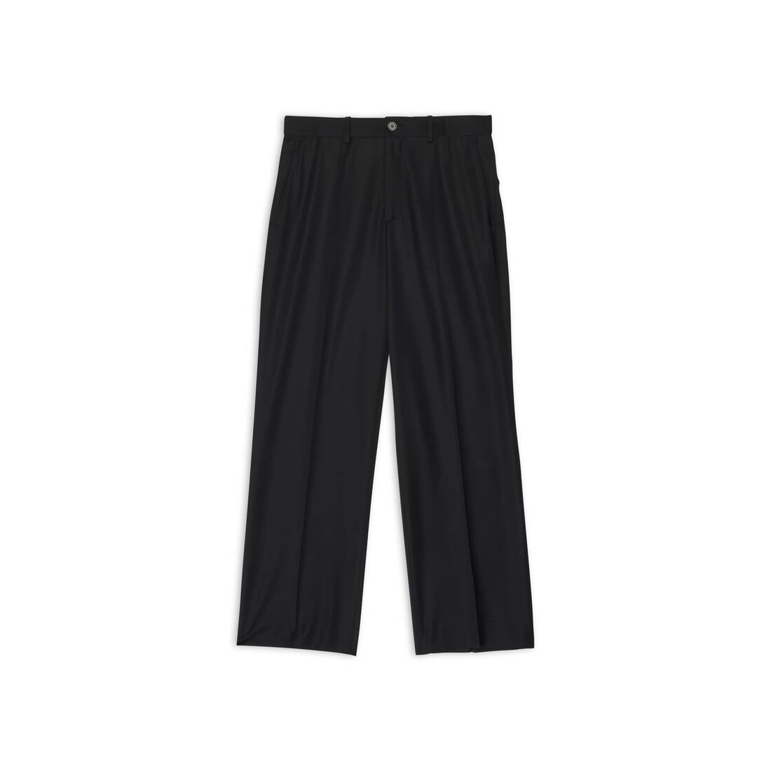 Women's Cropped Pants in Black - 1