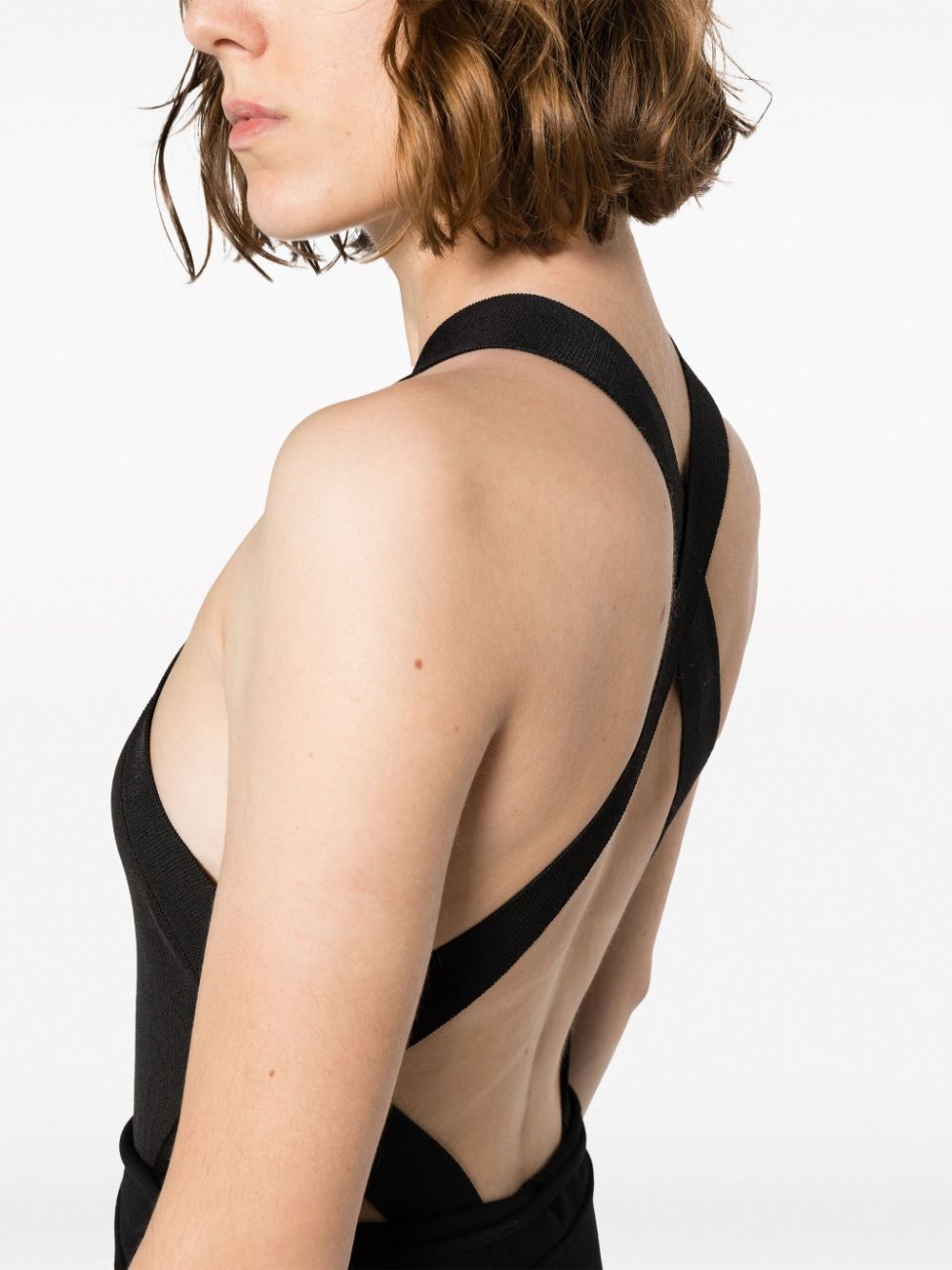 cut-out halterneck bodysuit - 5