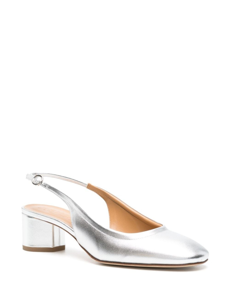 Aeyde Romy 55mm leather pumps outlook