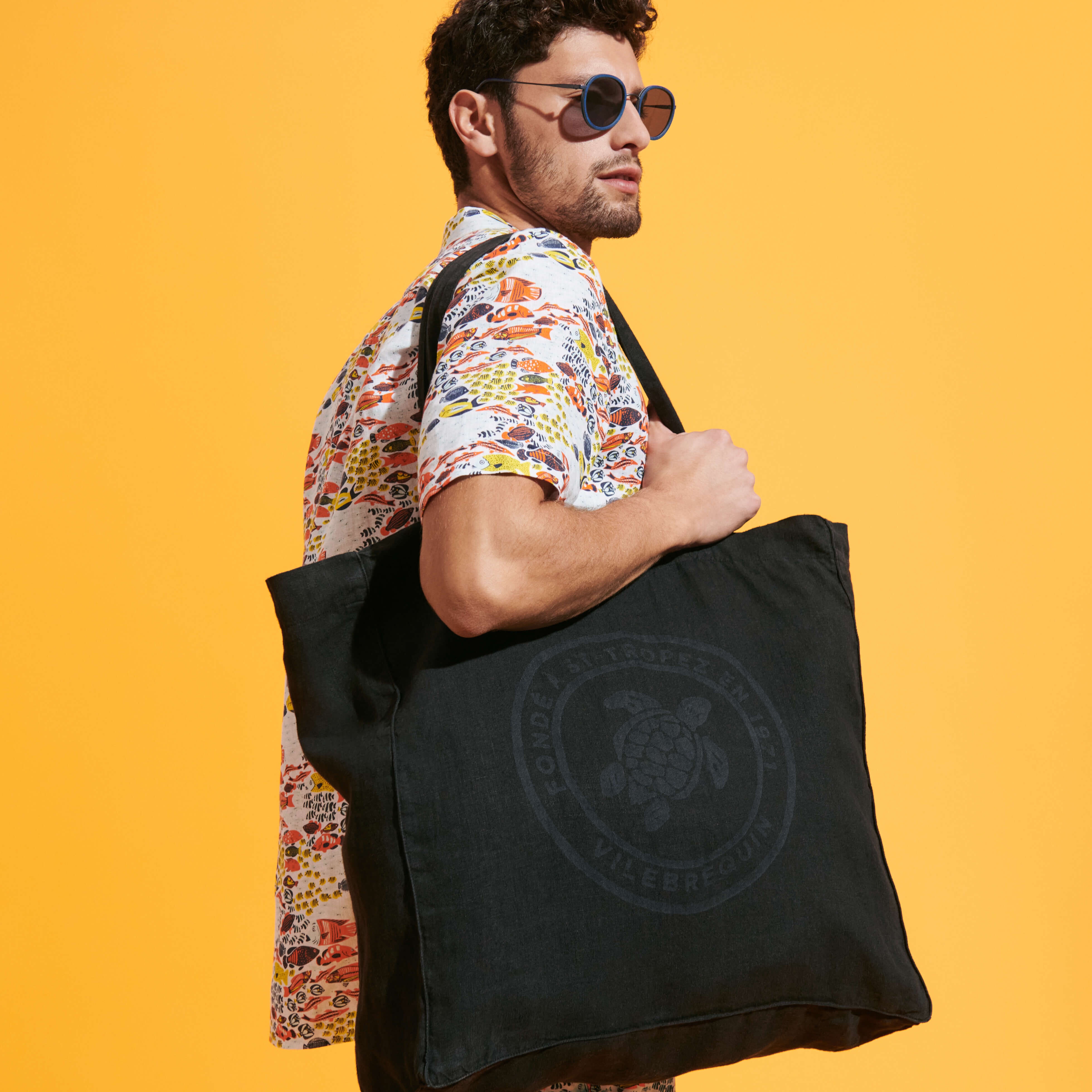 Canvas Marine Unisex Beach Bag Sold - 4