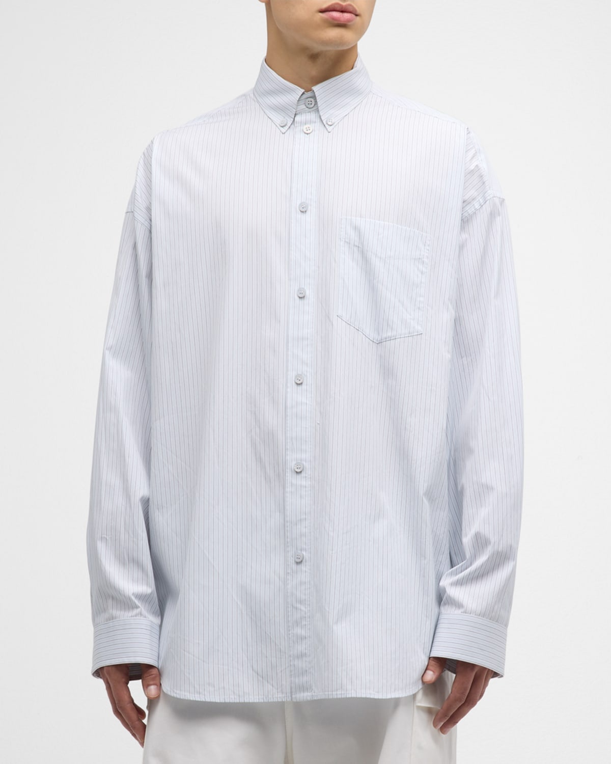 バレンシアガ　ボタンダウンシャツ ボタンダウン BALENCIAGA(バレンシアガ) シャツ(メンズ) - 海外