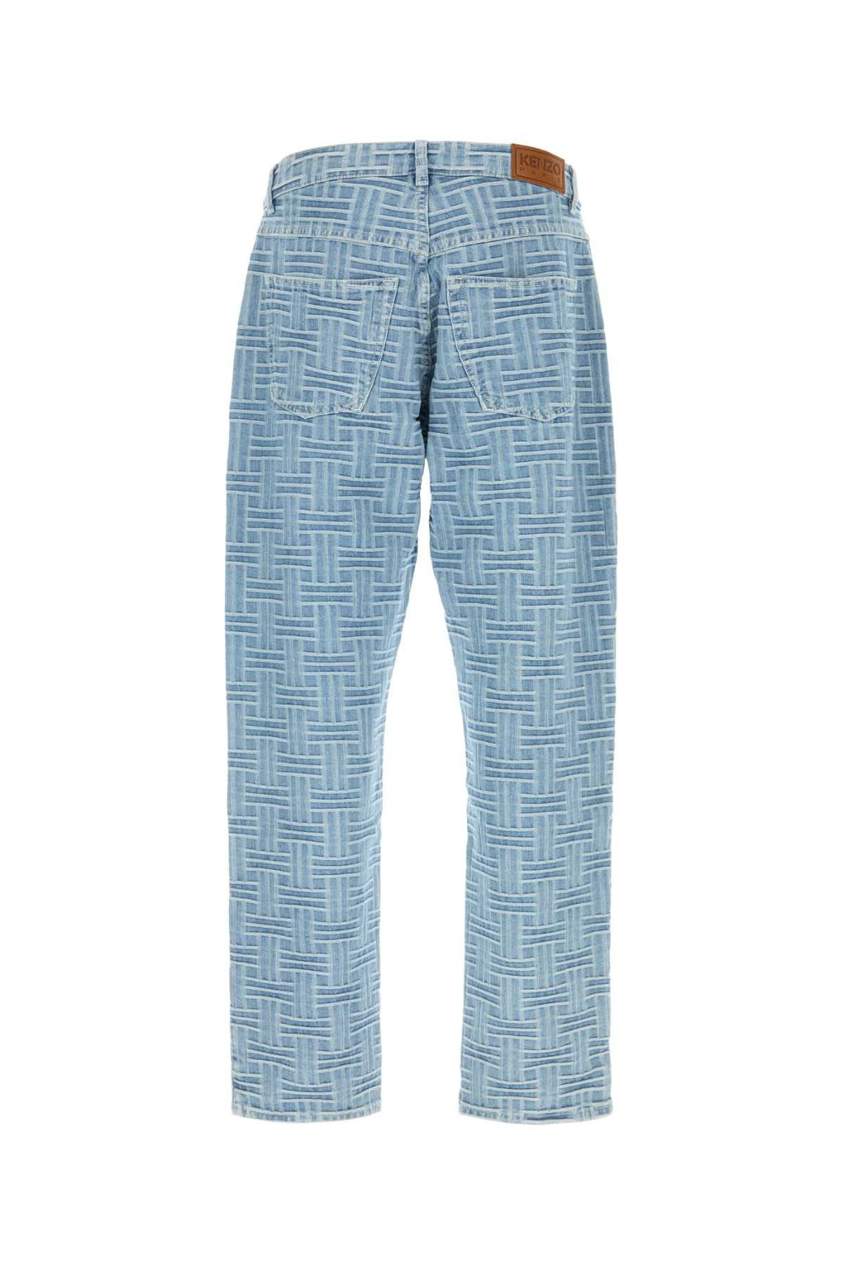 Kenzo Men Embroidered Denim Jeans - 2
