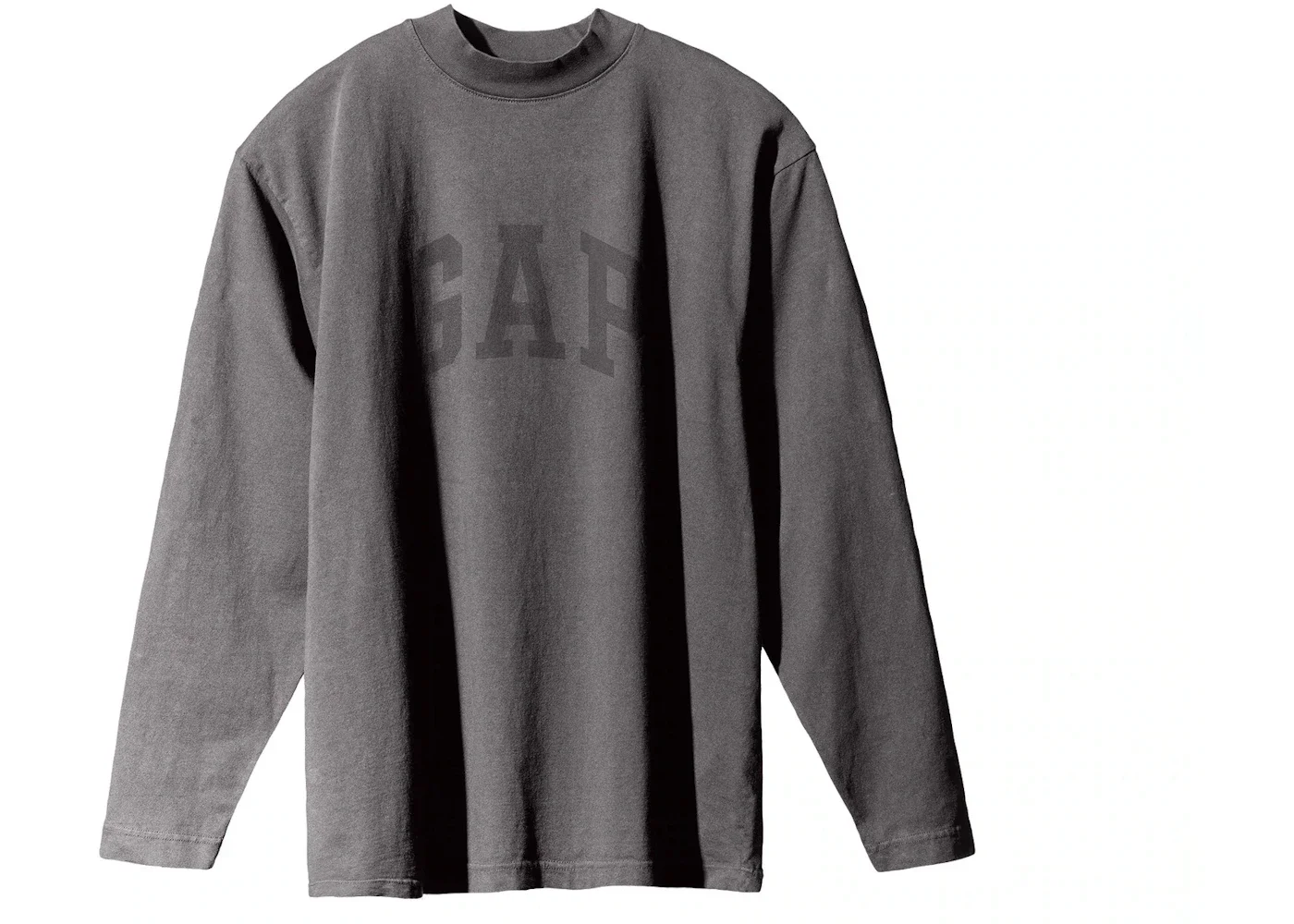 Yeezy Gap Dove Longsleeve Tee Dark Grey - 1