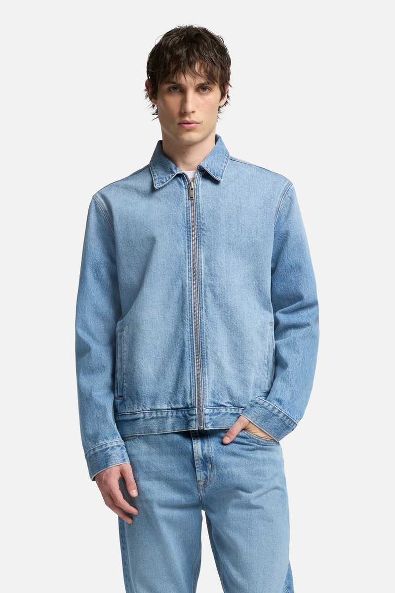Denim Harrington Jacket in Mason 3
