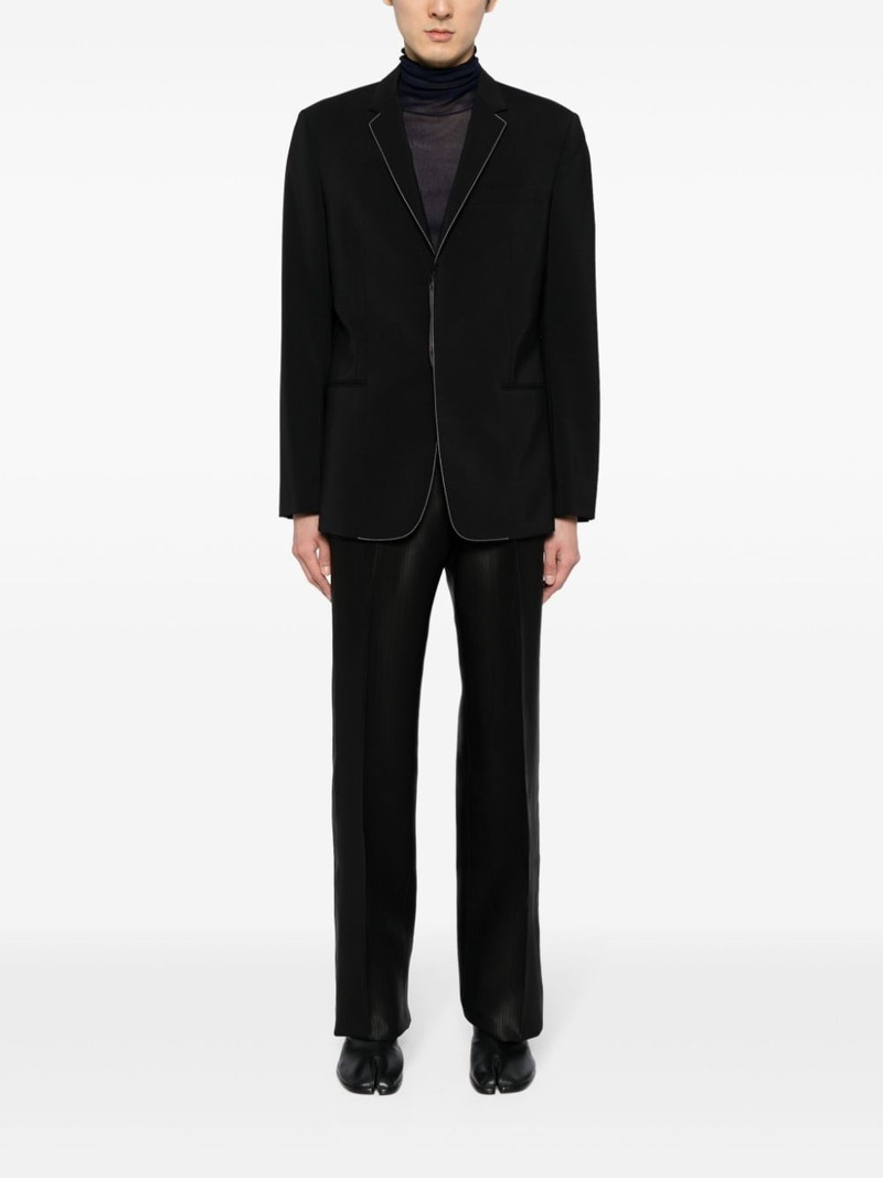 Maison Margiela herringbone straight-leg trousers outlook