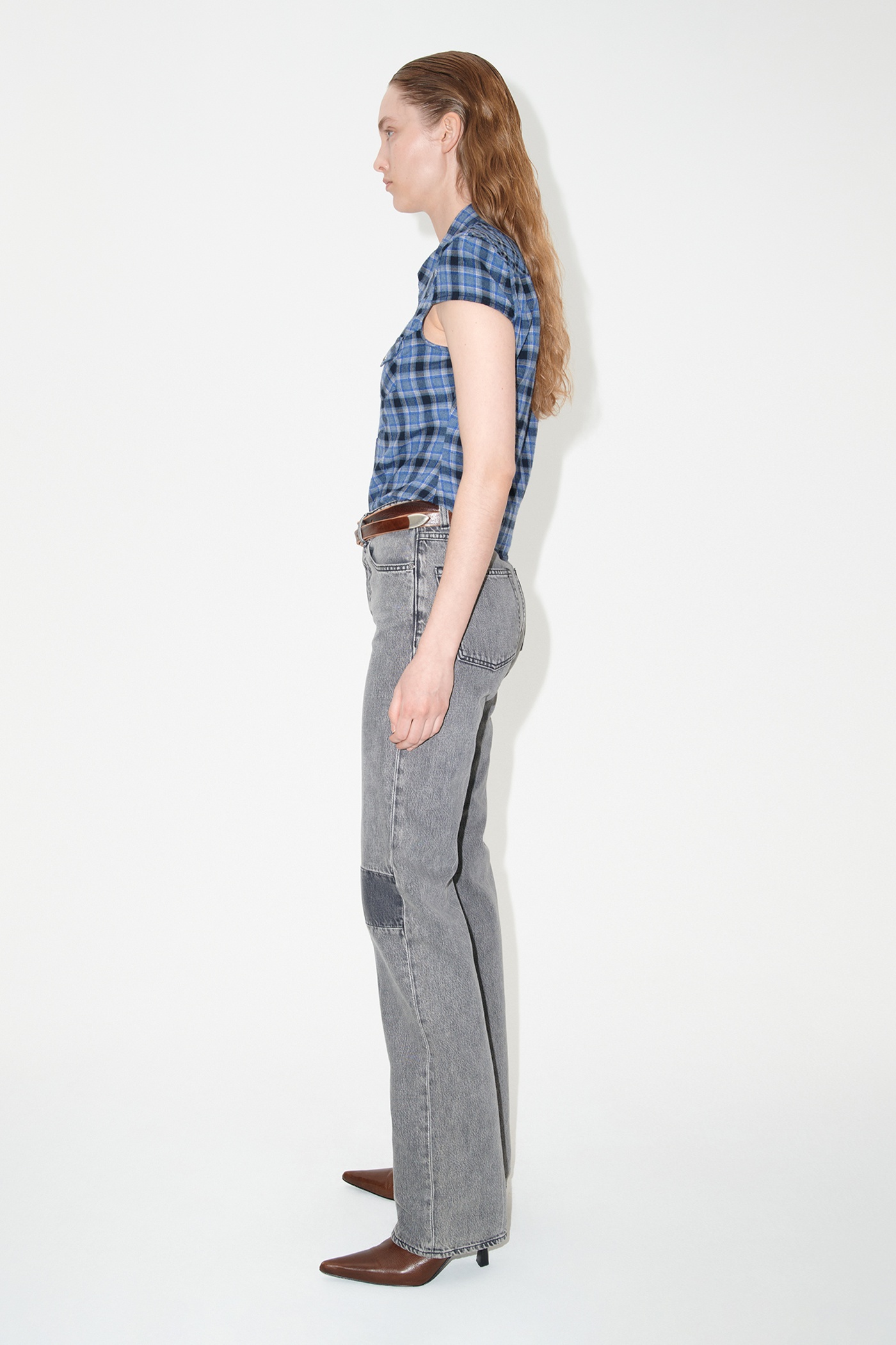 Extended Linear Cut Black and Grey - 4