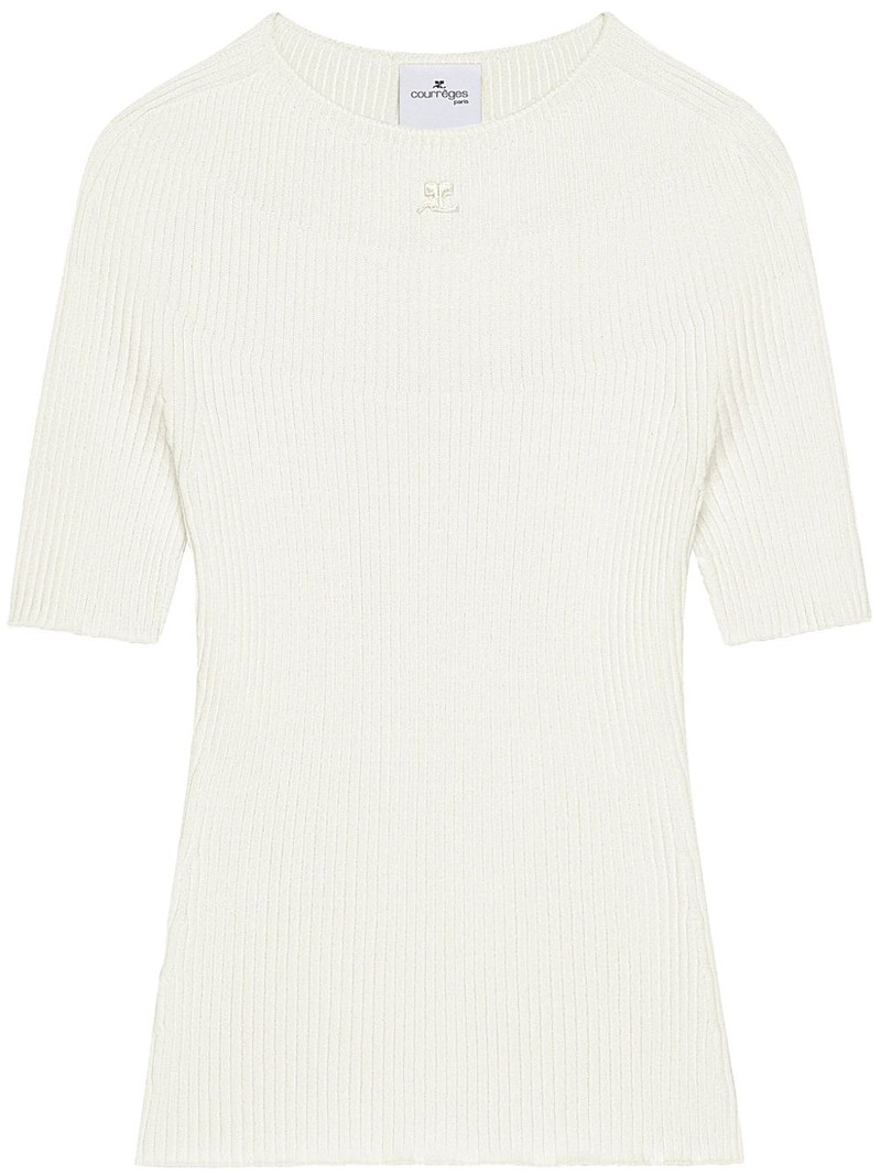 ribbed-knit top 1