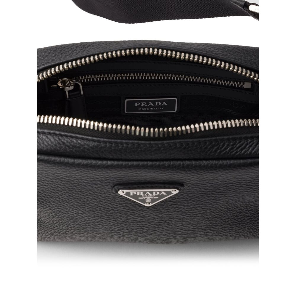 Prada Black Messenger Bags Men - 3