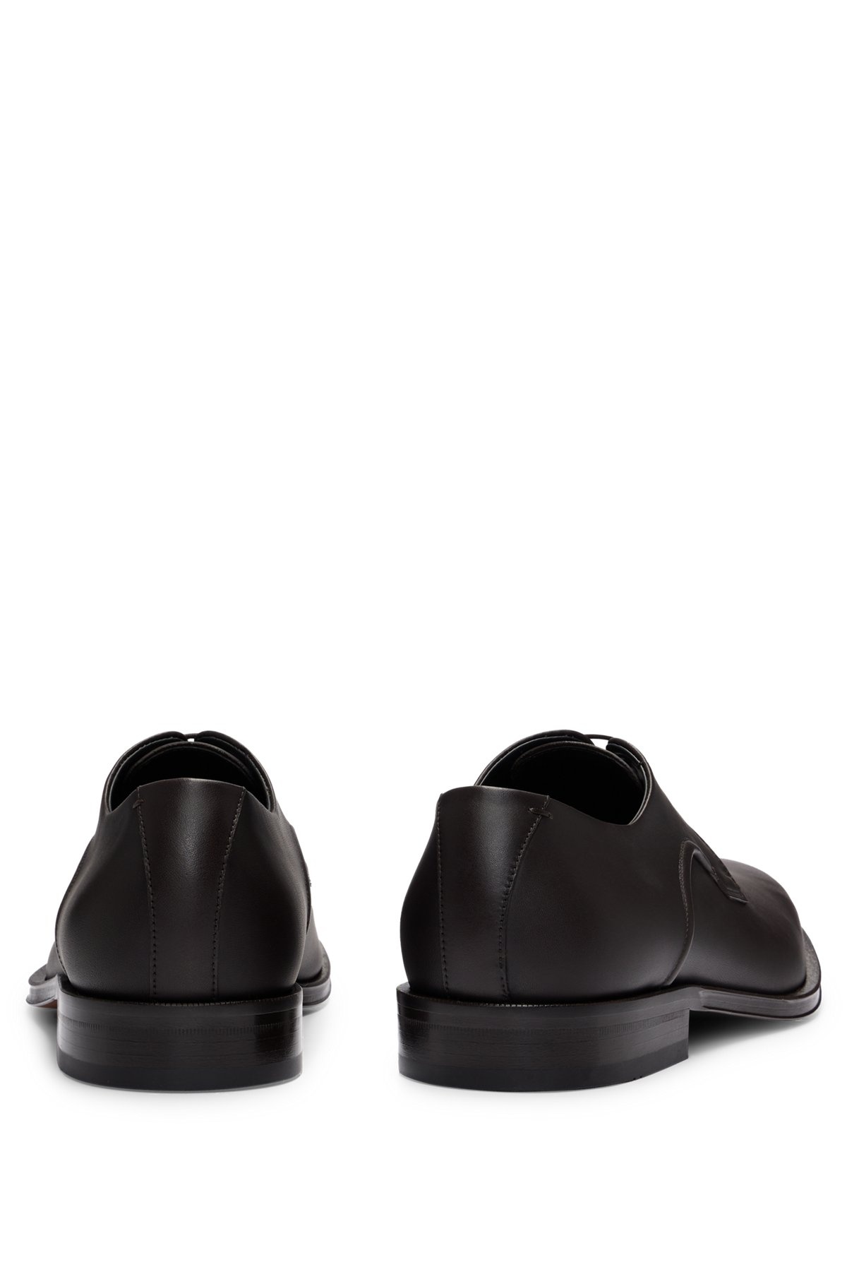 ITALIAN-MADE DERBY SHOES IN LEATHER - 5