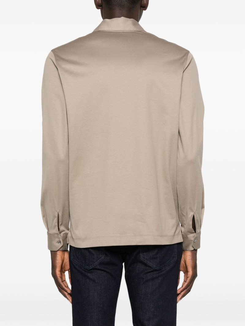 long-sleeve polo shirt 4
