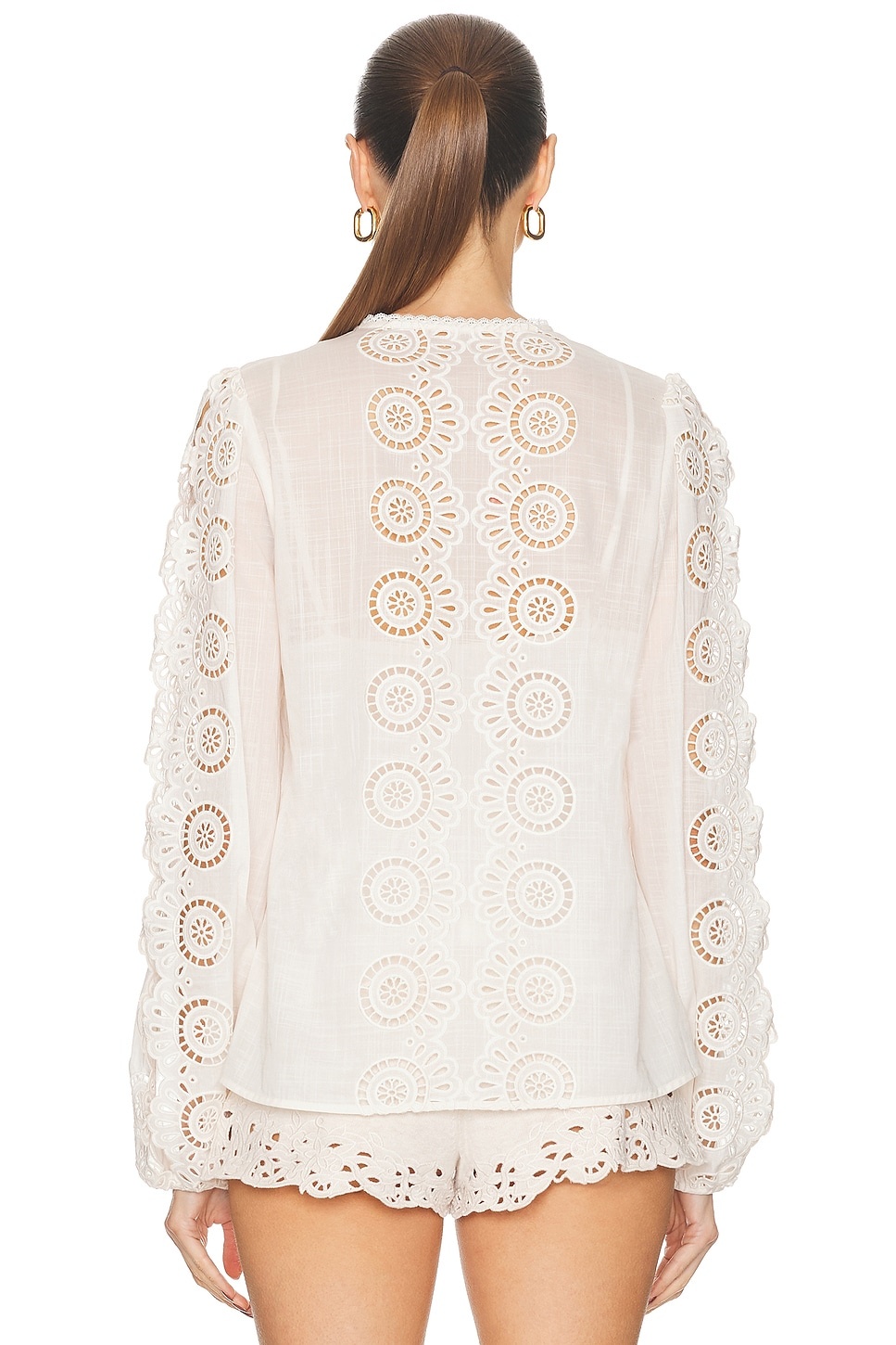 Lucky Embroidered Blouse - 4