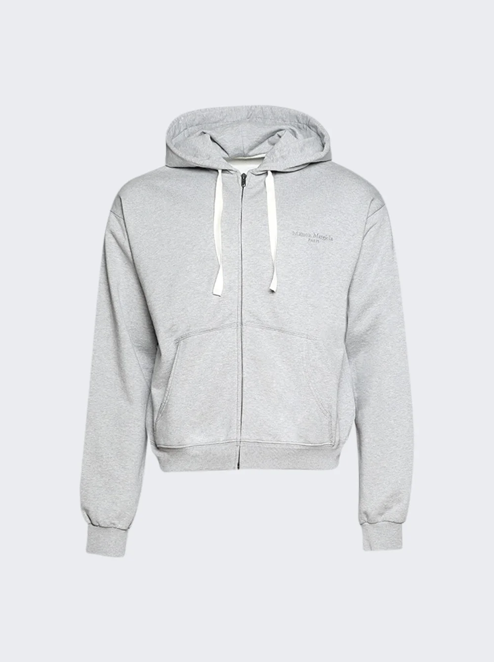 Sweat Jacket Grey Melange - 1