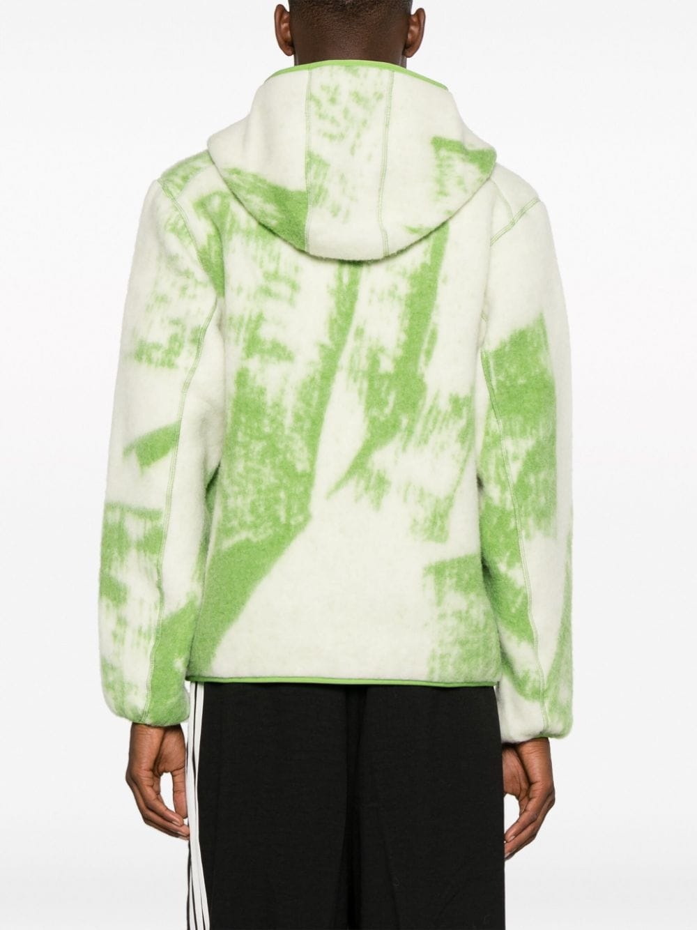 Fuzzy Fleece hooded jacket - 4