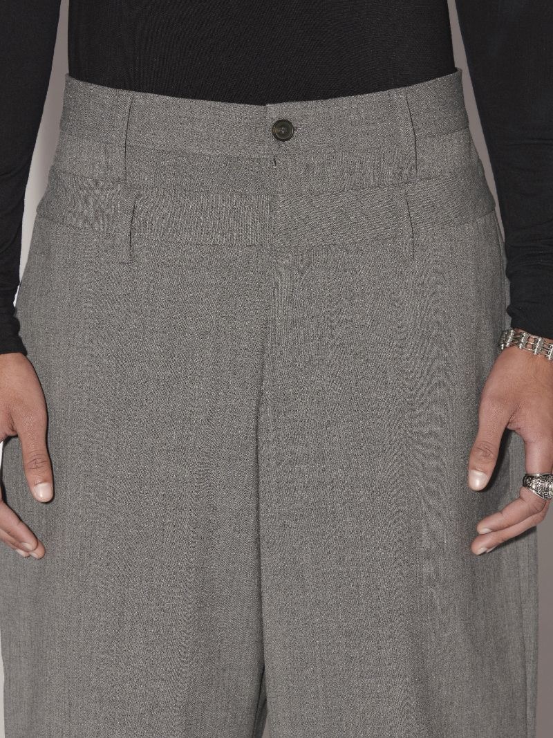 DOUBLE BELTED SHORTS - 6