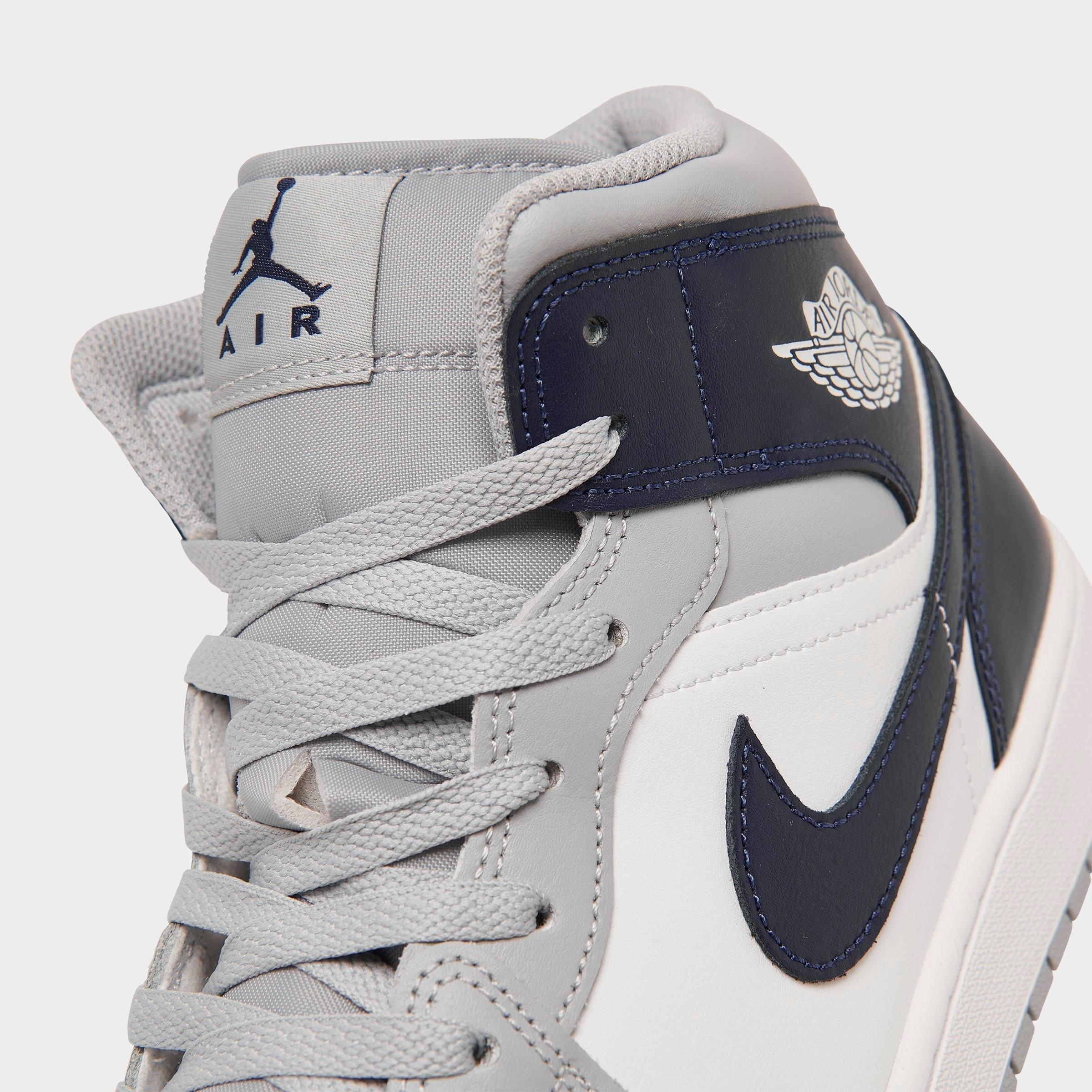 MEN'S AIR JORDAN RETRO 1 MID CASUAL SHOES - 3