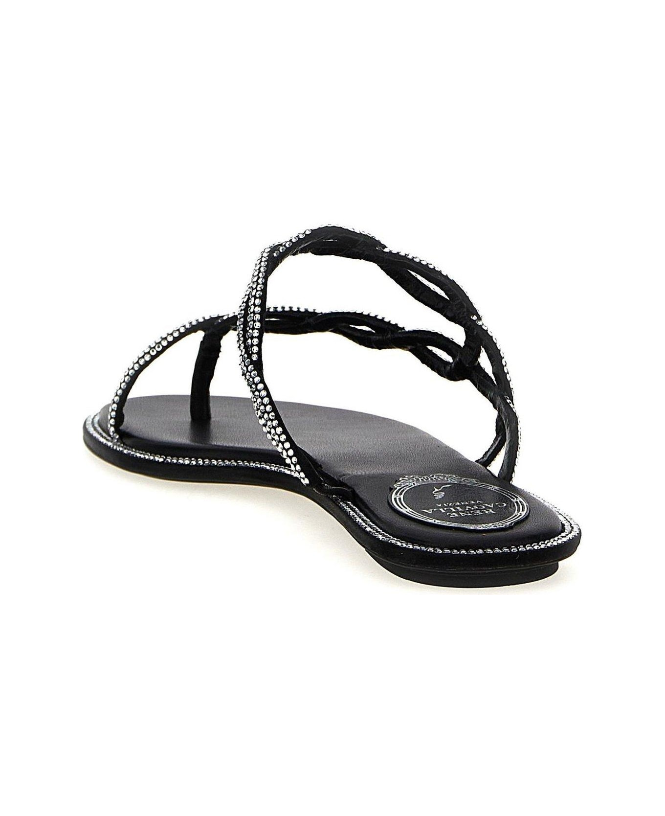 Embellished Slip-on Sandals - 3